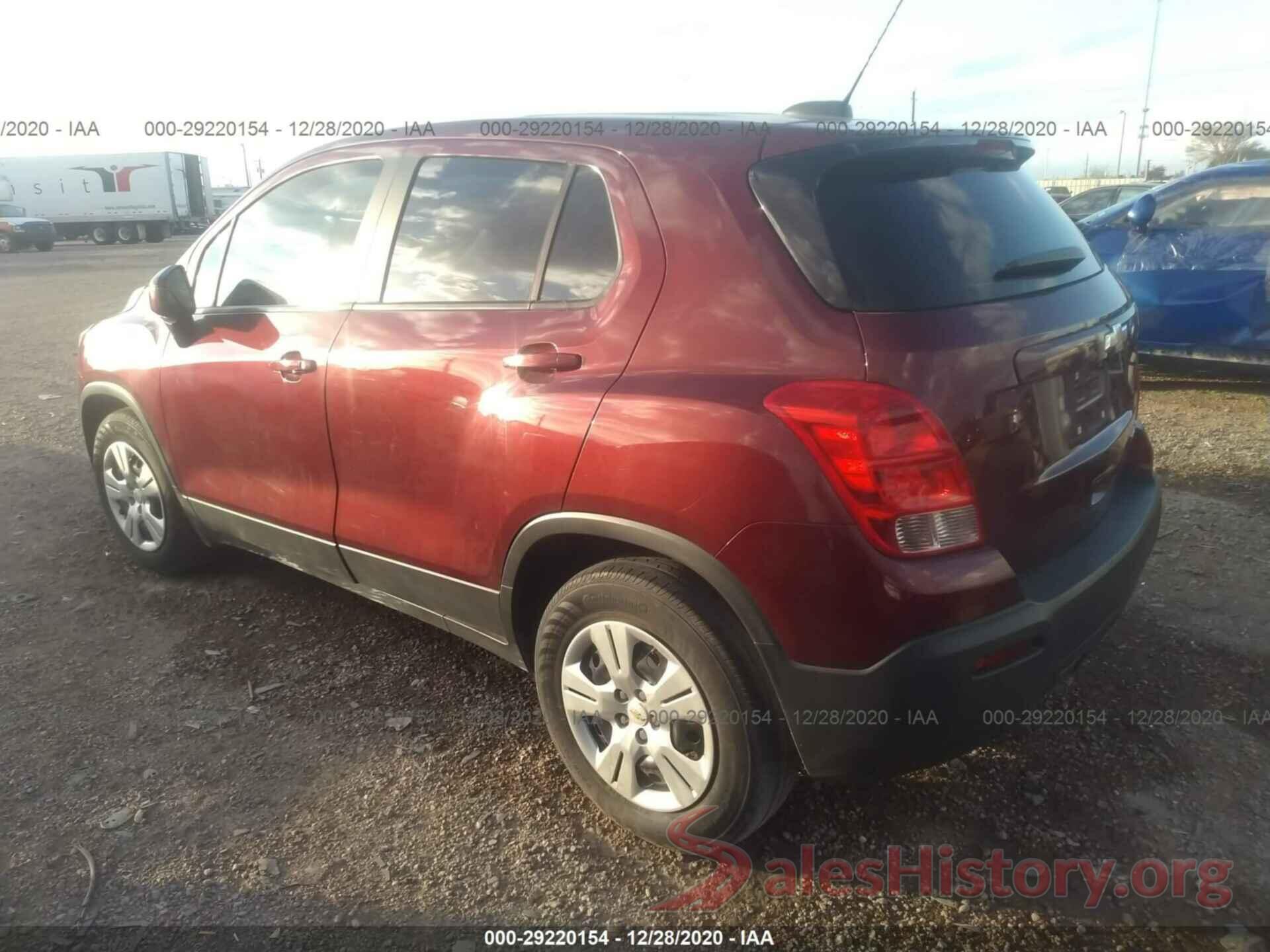 3GNCJKSB4GL243075 2016 CHEVROLET TRAX