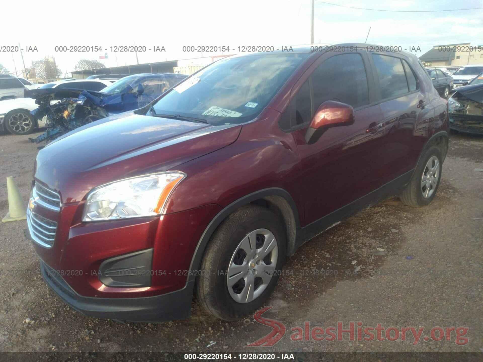 3GNCJKSB4GL243075 2016 CHEVROLET TRAX