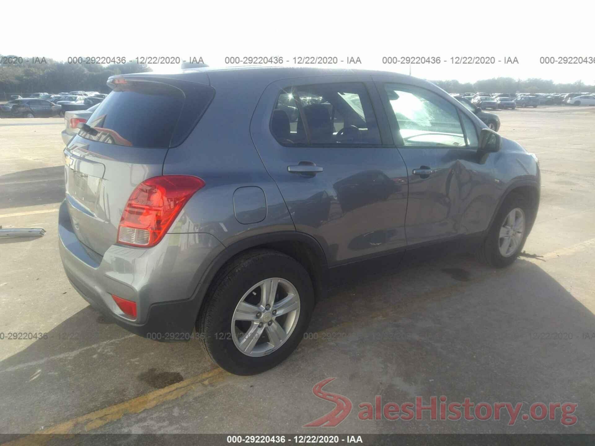 3GNCJKSB7LL148259 2020 CHEVROLET TRAX