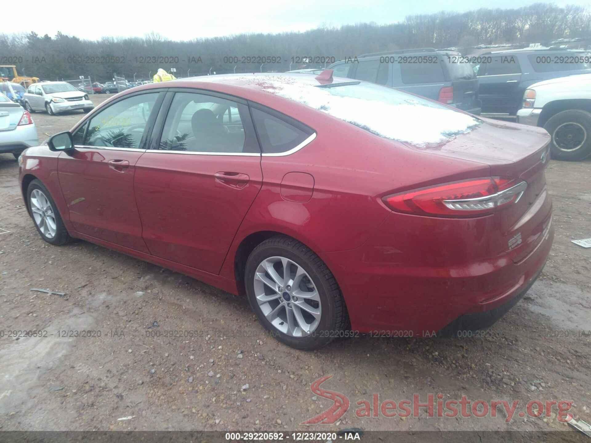 3FA6P0LU7LR123115 2020 FORD FUSION HYBRID