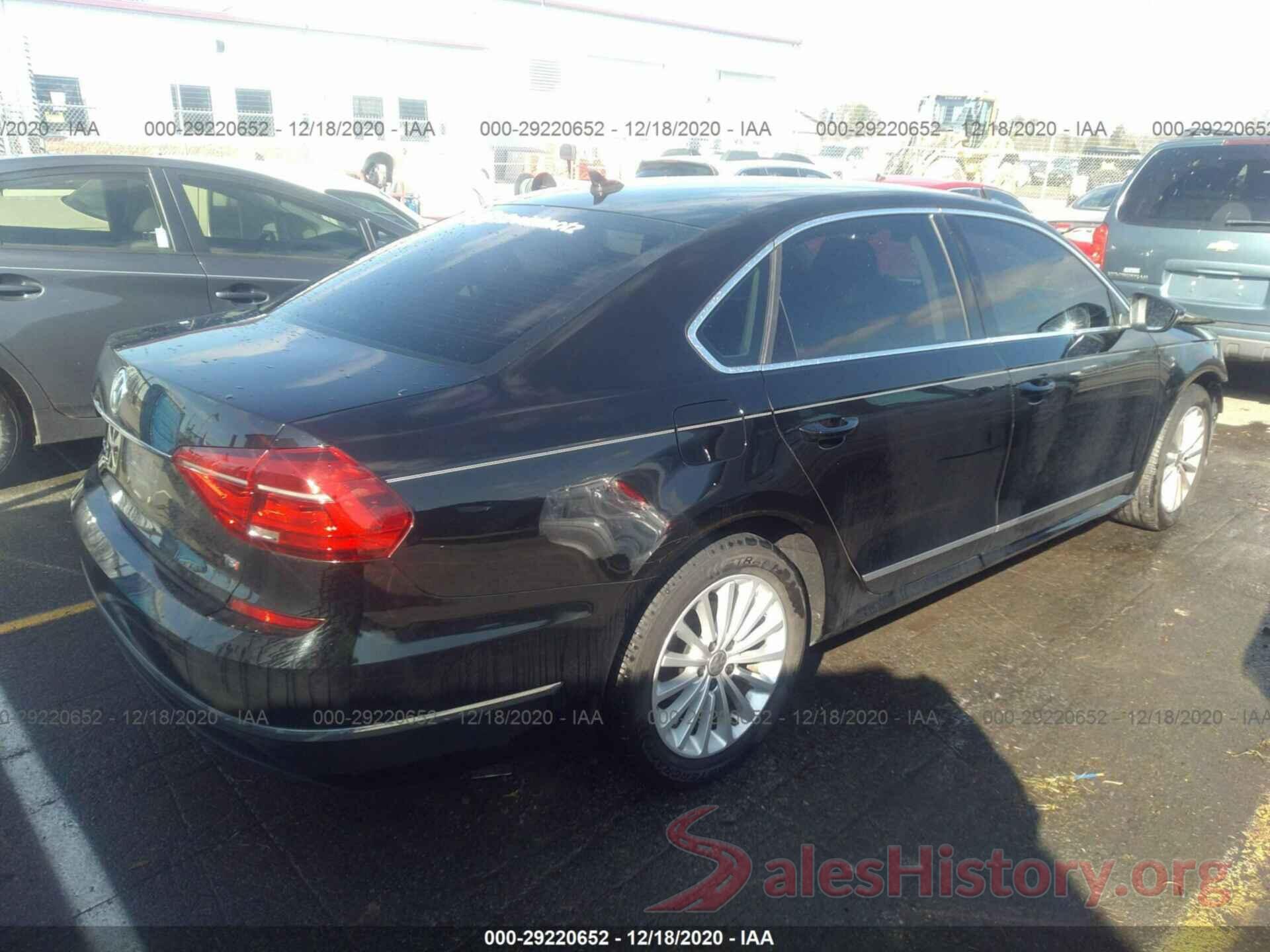 1VWBS7A33GC056380 2016 VOLKSWAGEN PASSAT