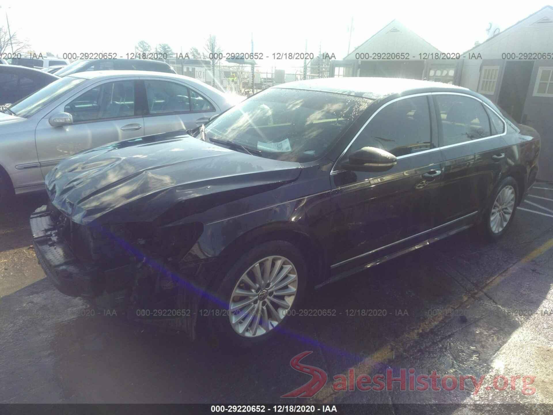 1VWBS7A33GC056380 2016 VOLKSWAGEN PASSAT