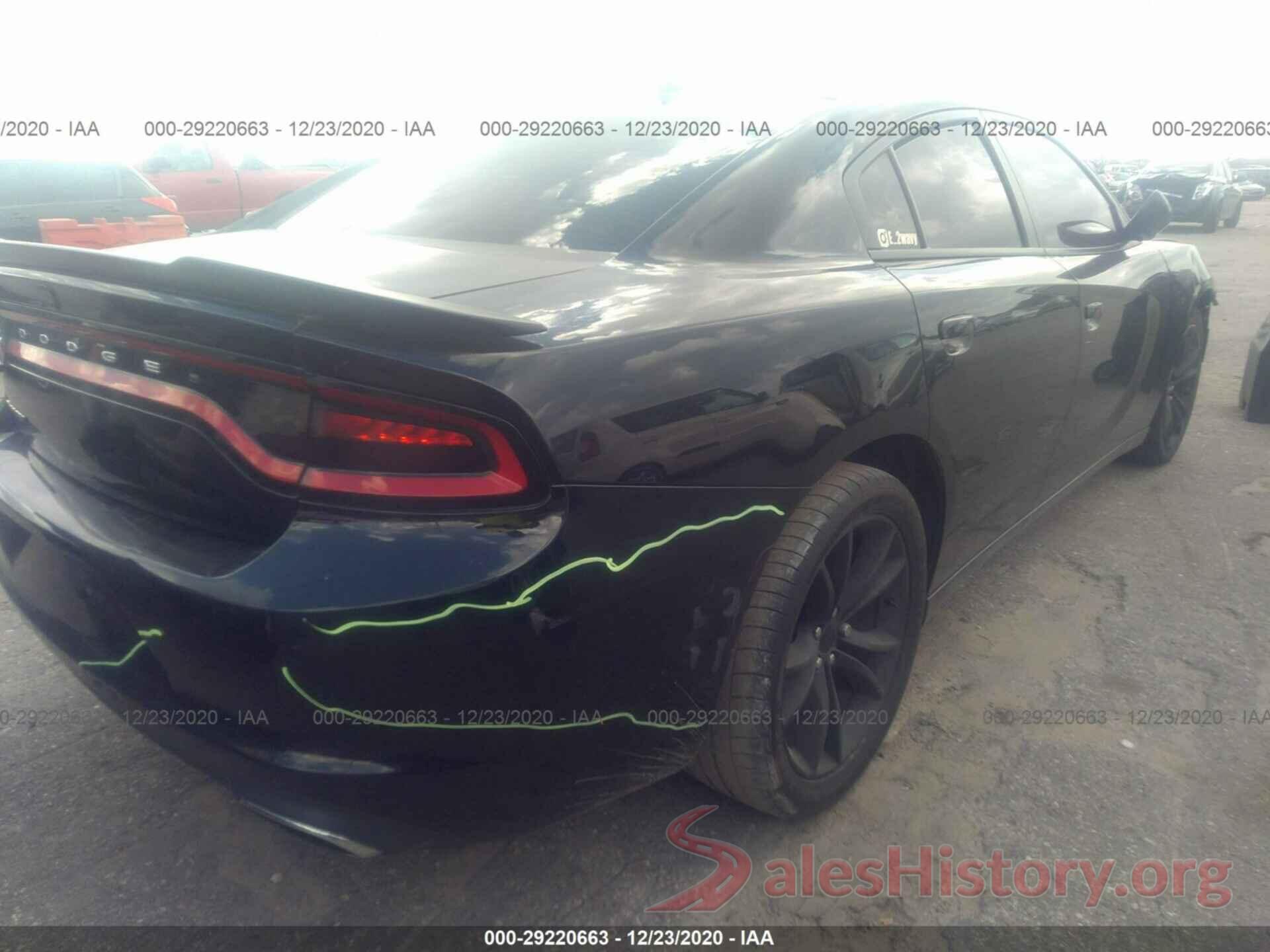 2C3CDXHGXGH302868 2016 DODGE CHARGER