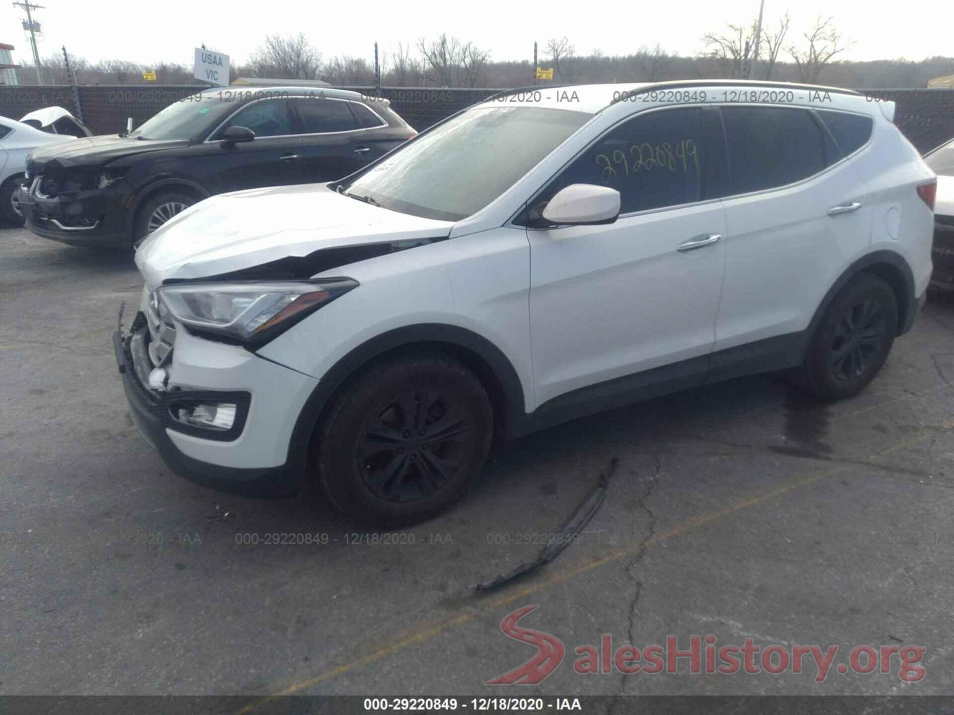 5XYZUDLBXGG373986 2016 HYUNDAI SANTA FE SPORT