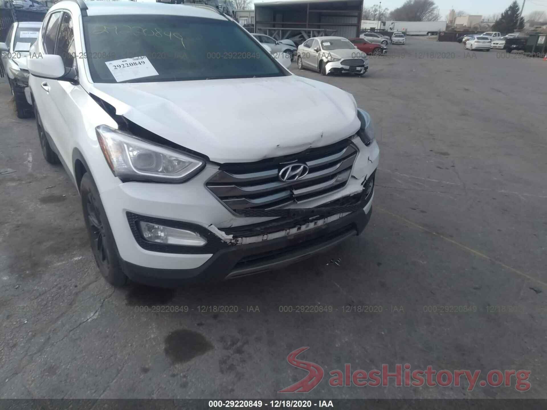 5XYZUDLBXGG373986 2016 HYUNDAI SANTA FE SPORT