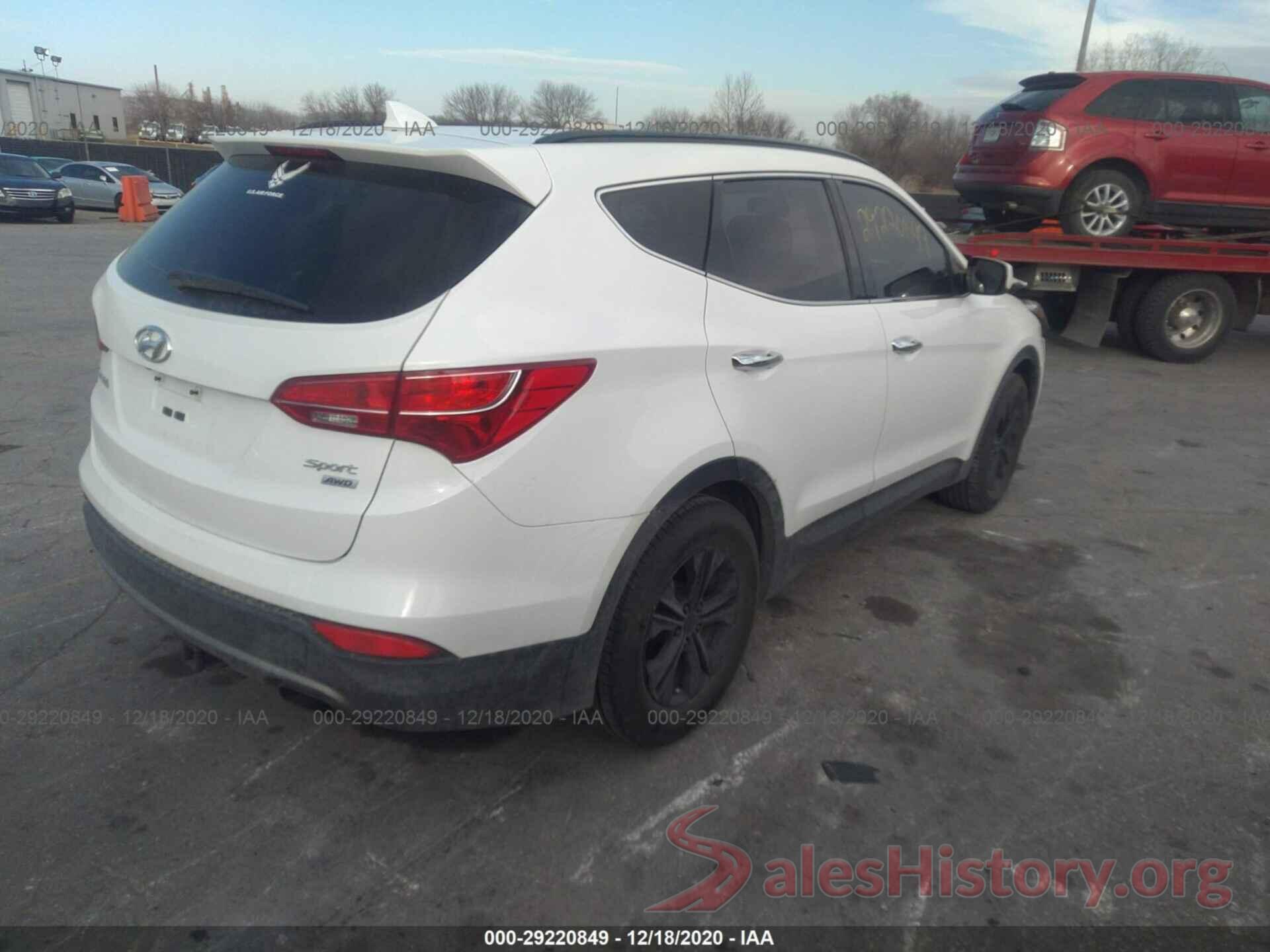 5XYZUDLBXGG373986 2016 HYUNDAI SANTA FE SPORT