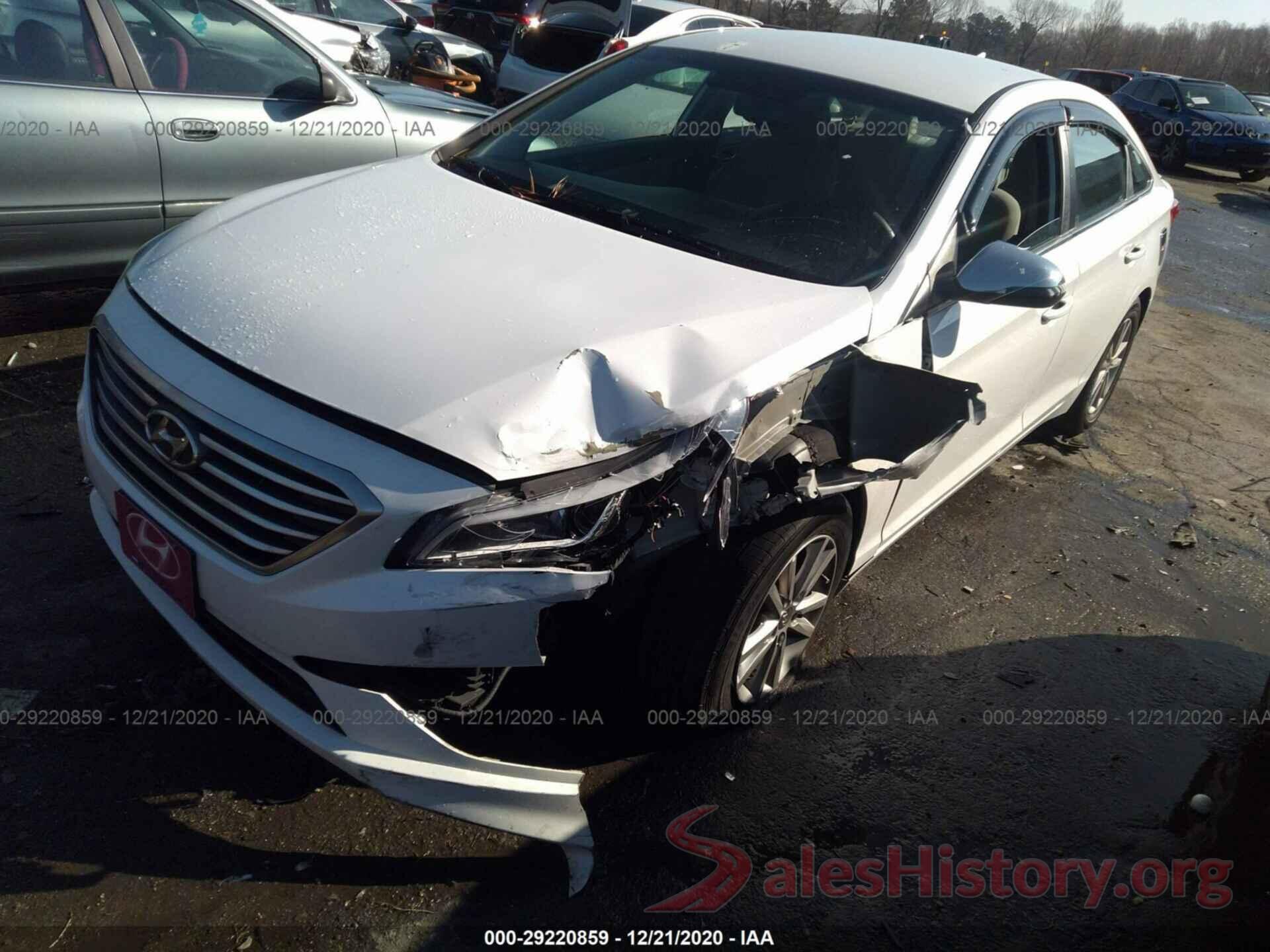 5NPE24AFXGH364224 2016 HYUNDAI SONATA