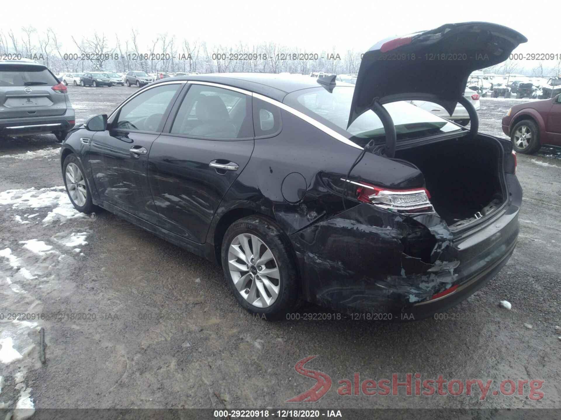 5XXGU4L38GG079796 2016 KIA OPTIMA