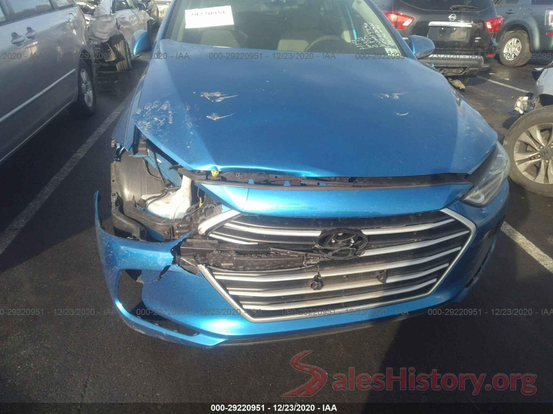 5NPD84LF8HH114330 2017 HYUNDAI ELANTRA