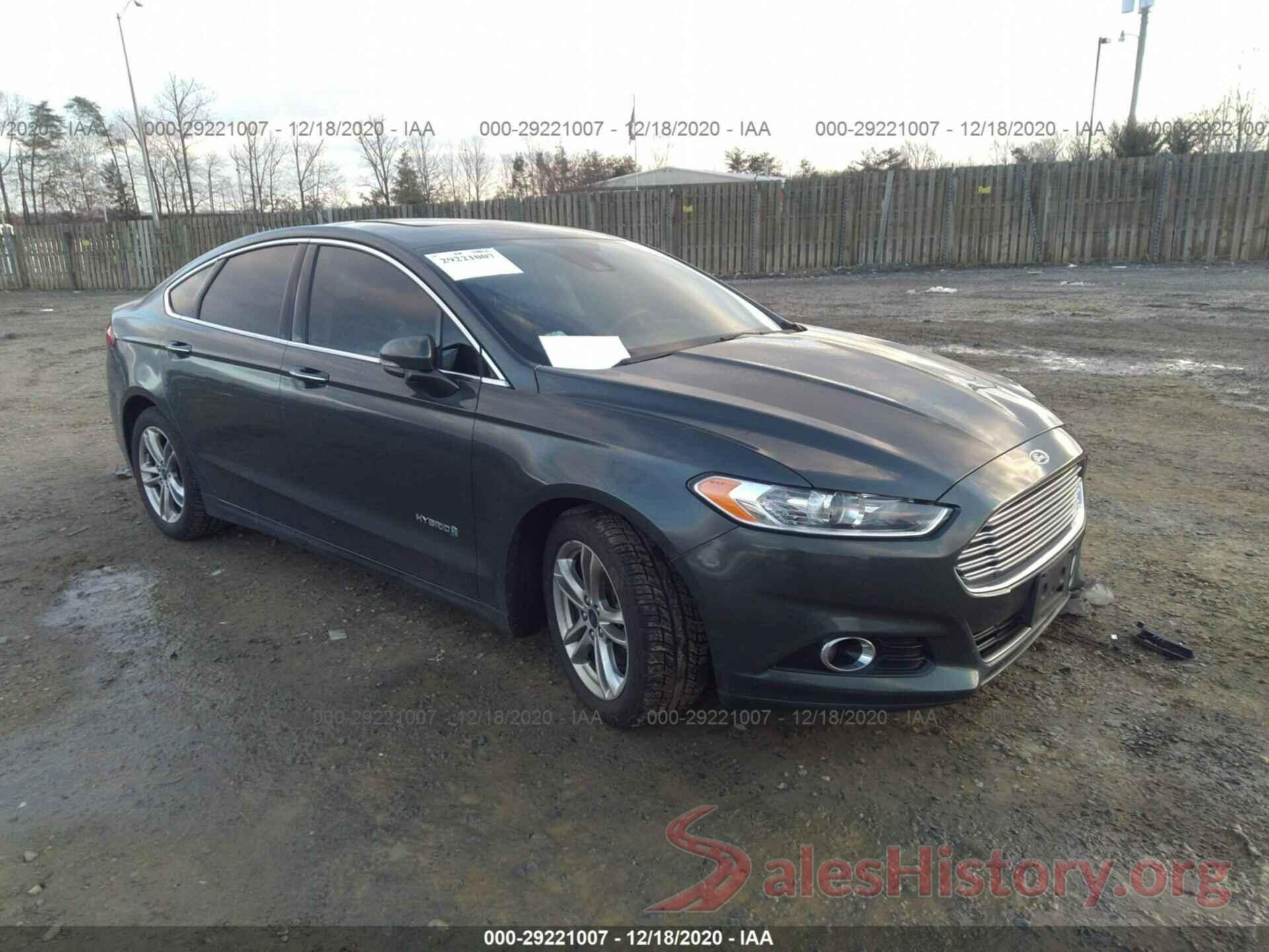 3FA6P0RU4GR125532 2016 FORD FUSION