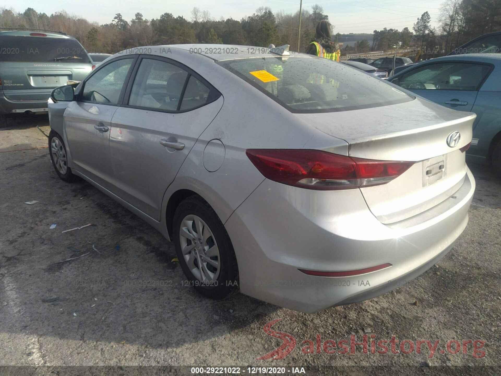 5NPD74LF3HH209980 2017 HYUNDAI ELANTRA