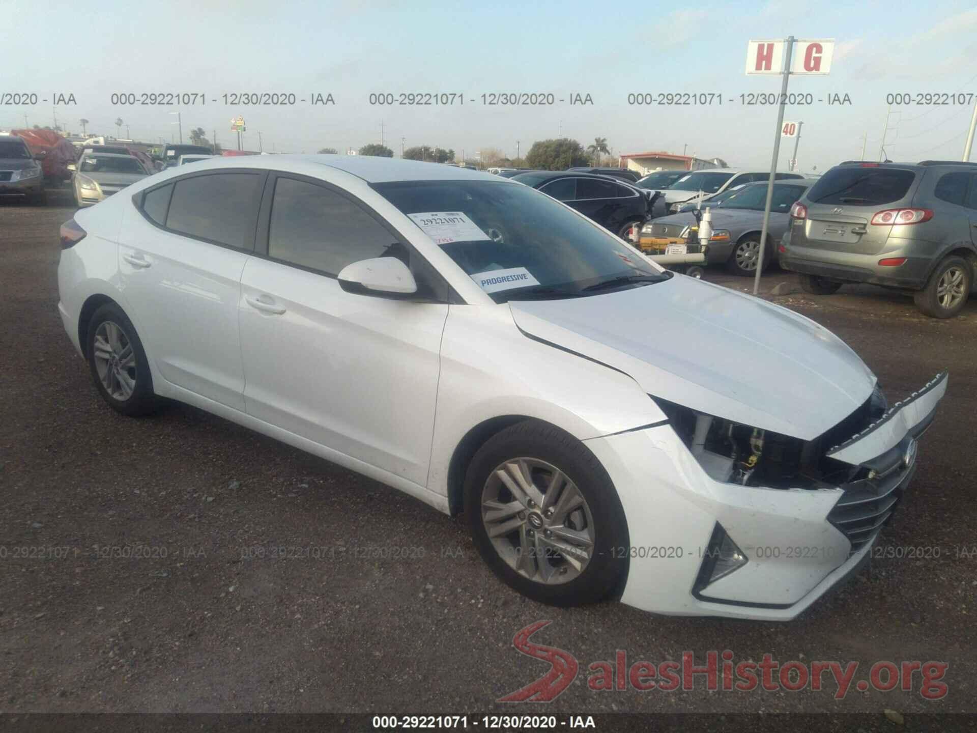 5NPD84LF6LH606475 2020 HYUNDAI ELANTRA