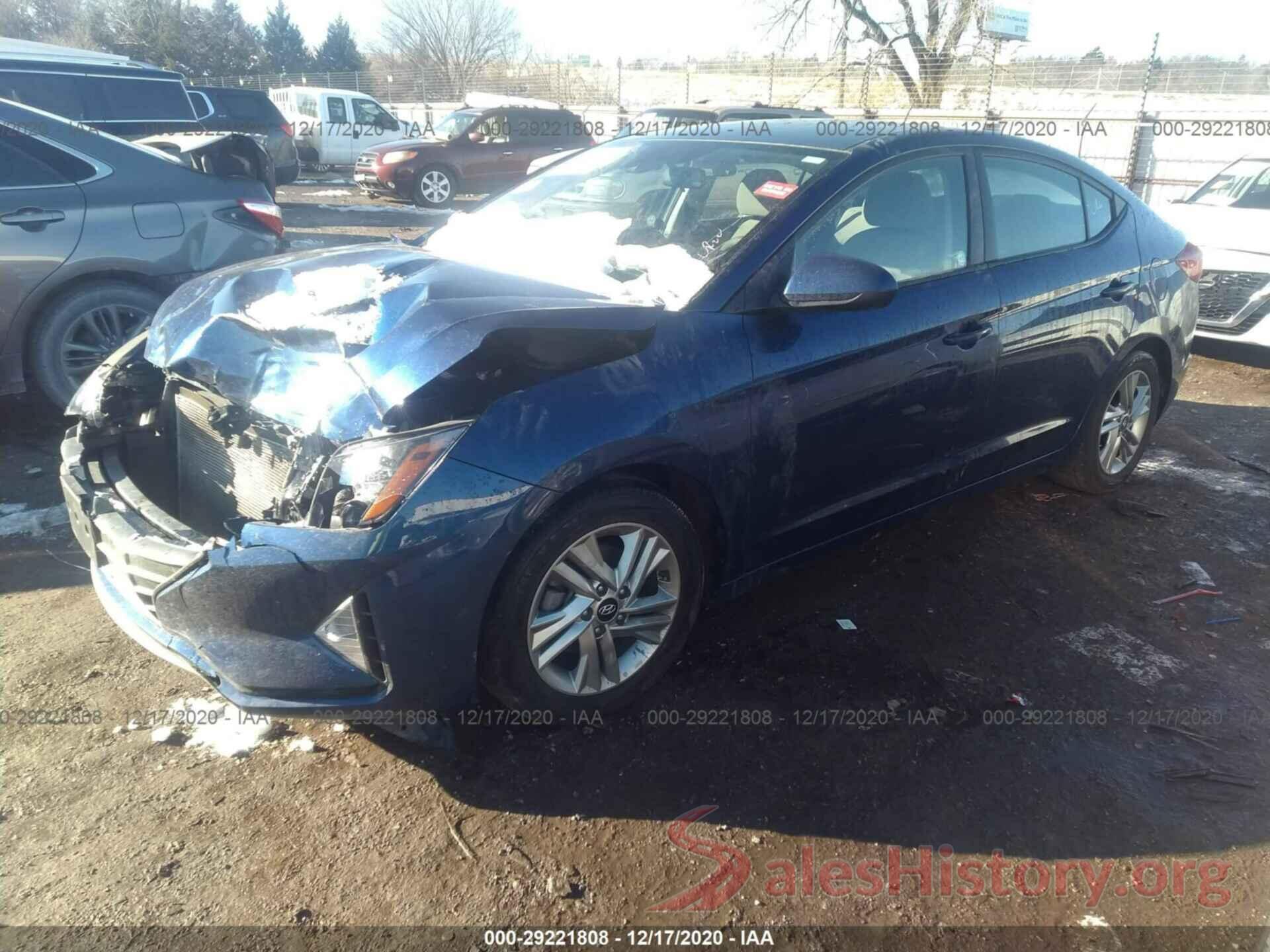 5NPD84LFXLH574646 2020 HYUNDAI ELANTRA