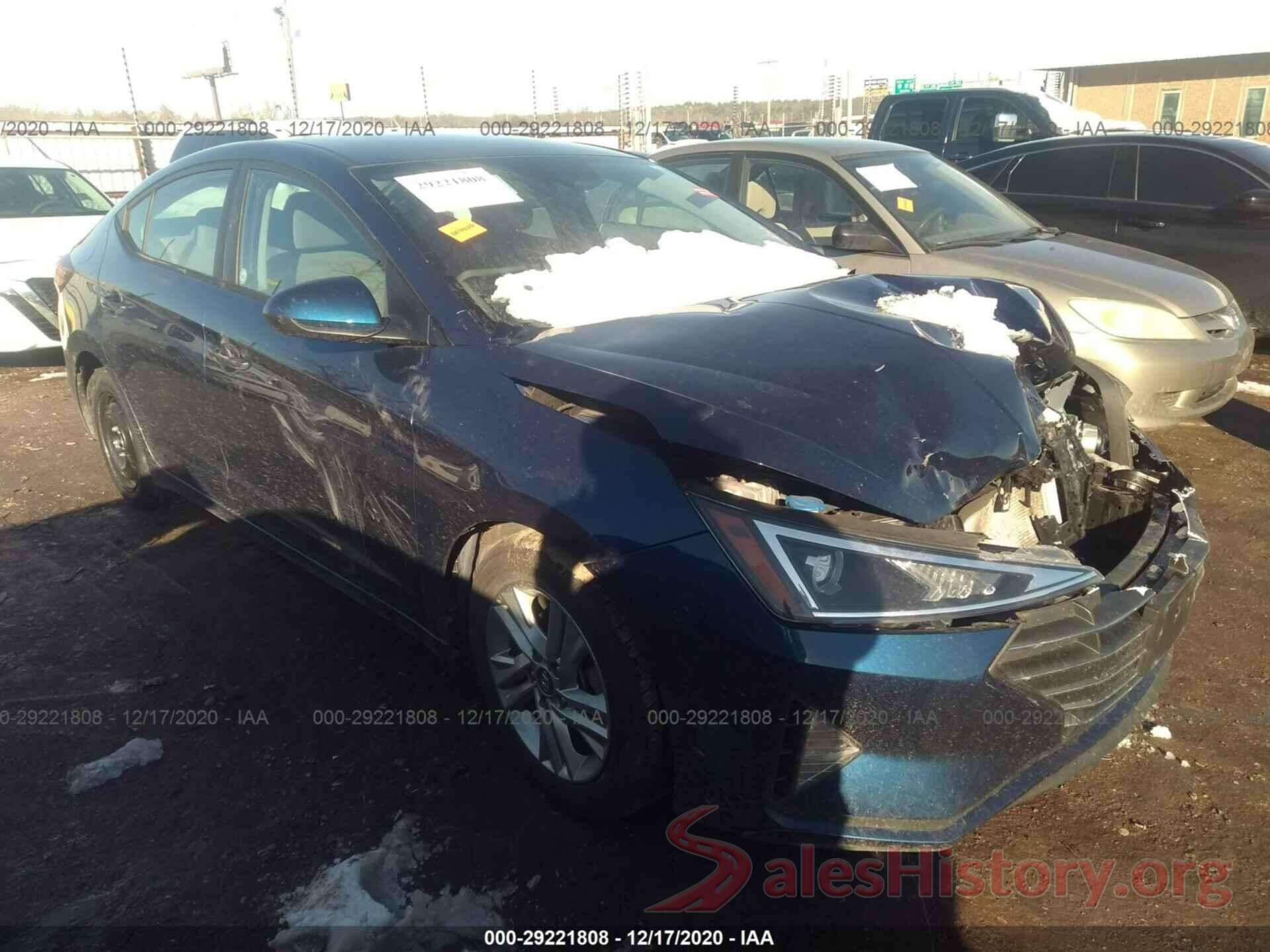 5NPD84LFXLH574646 2020 HYUNDAI ELANTRA