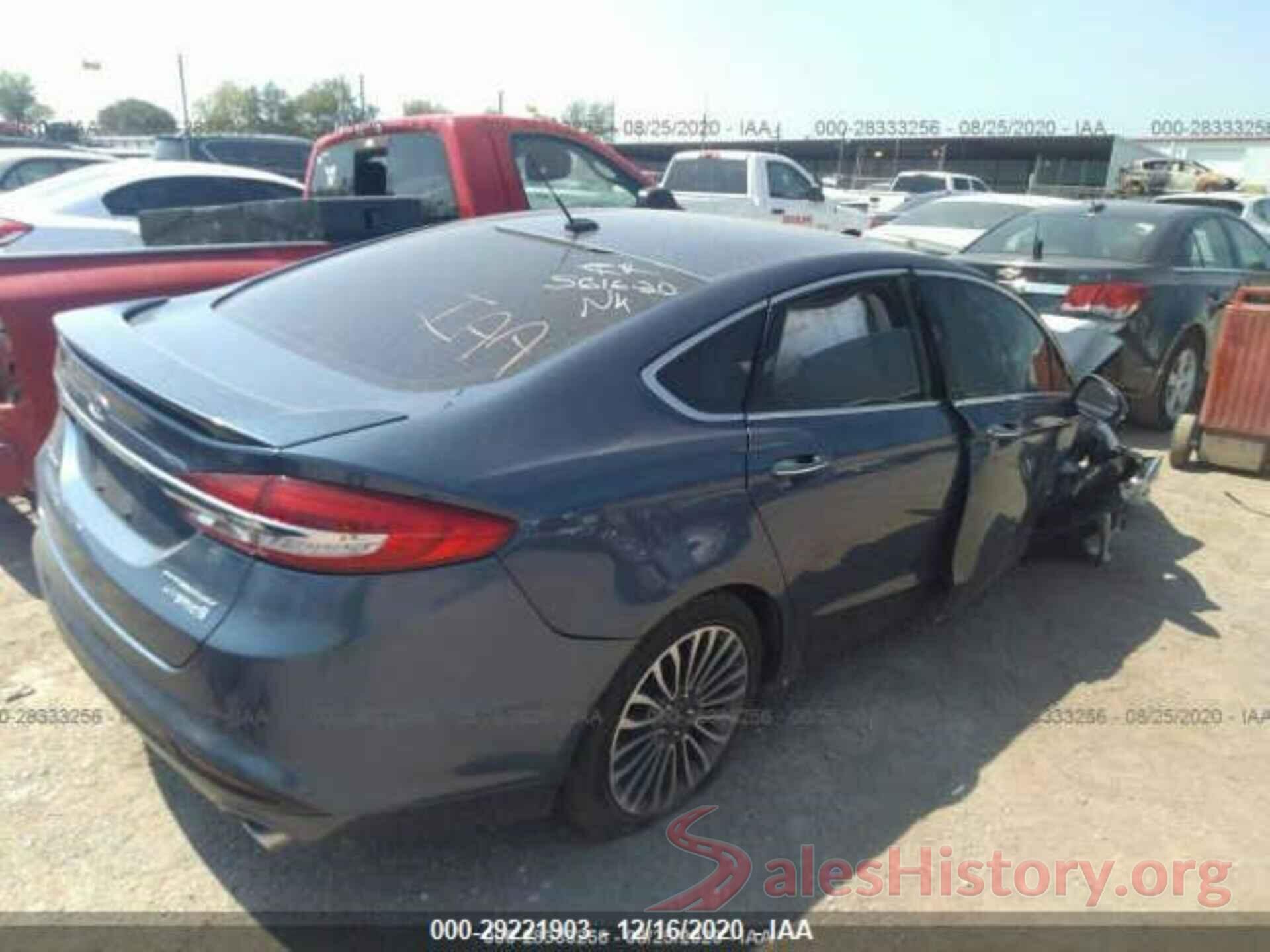 3FA6P0RUXJR102909 2018 FORD FUSION HYBRID