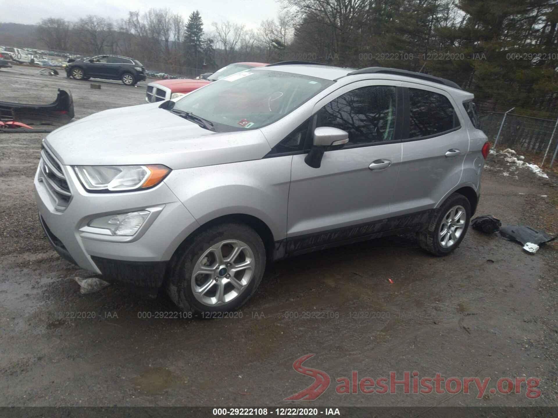 MAJ3S2GE0KC277243 2019 FORD ECOSPORT