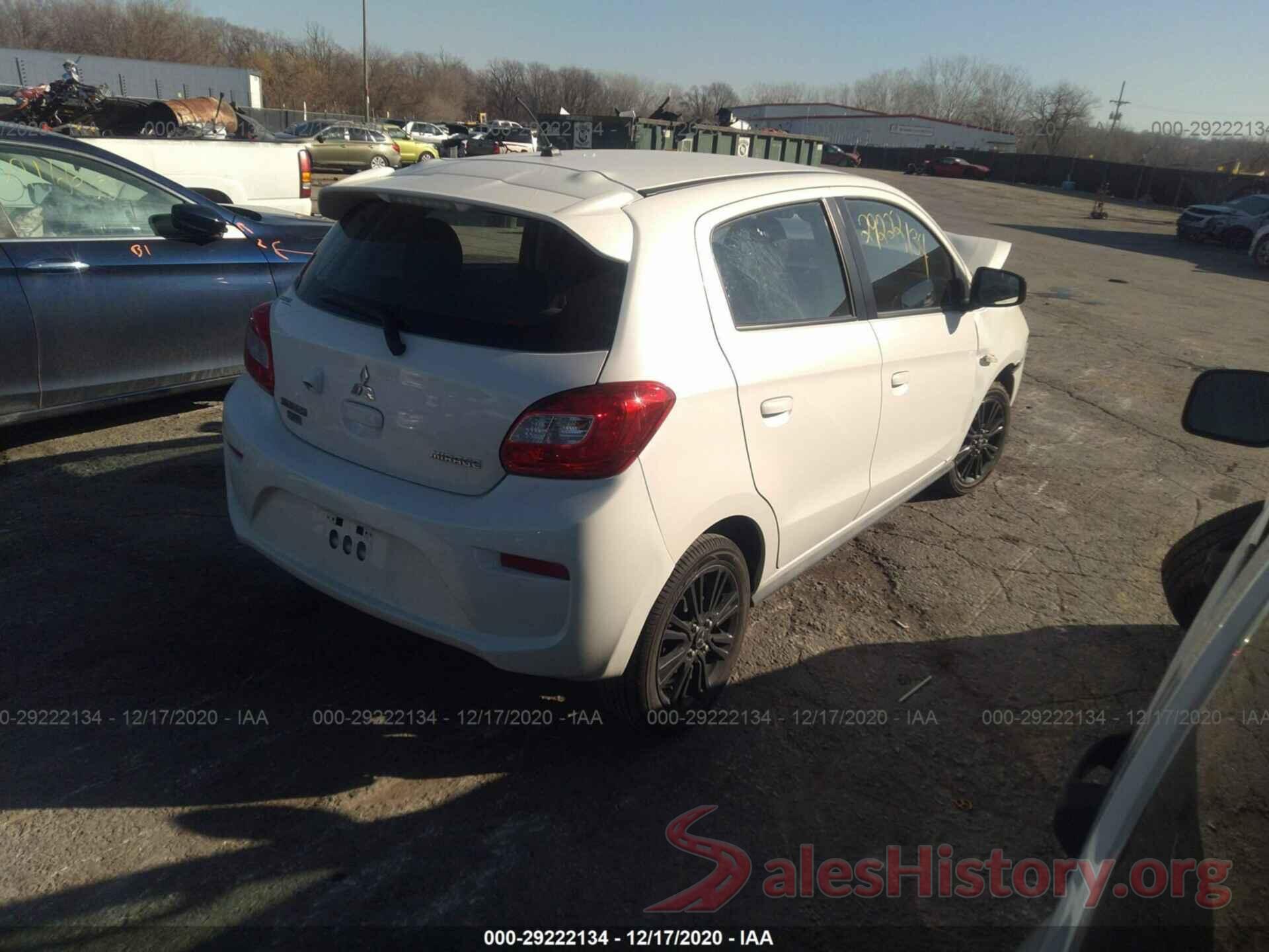 ML32A5HJ7KH009236 2019 MITSUBISHI MIRAGE