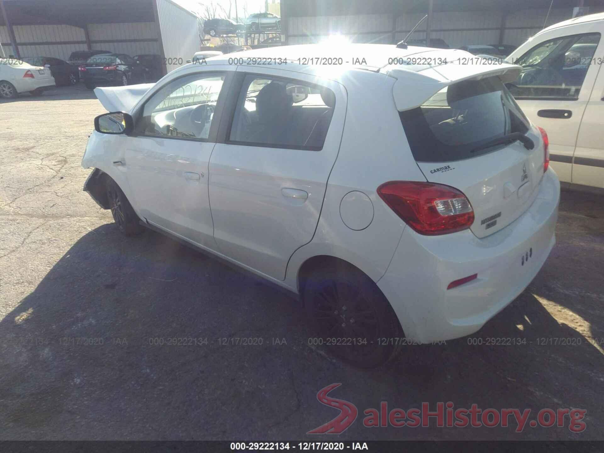 ML32A5HJ7KH009236 2019 MITSUBISHI MIRAGE