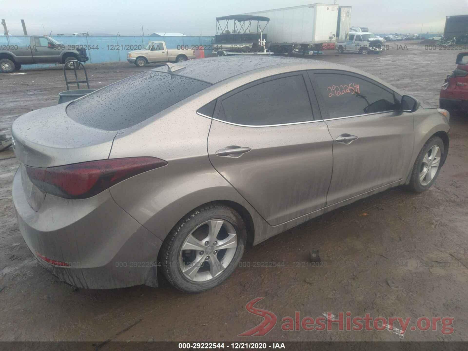 5NPDH4AE3GH720143 2016 HYUNDAI ELANTRA