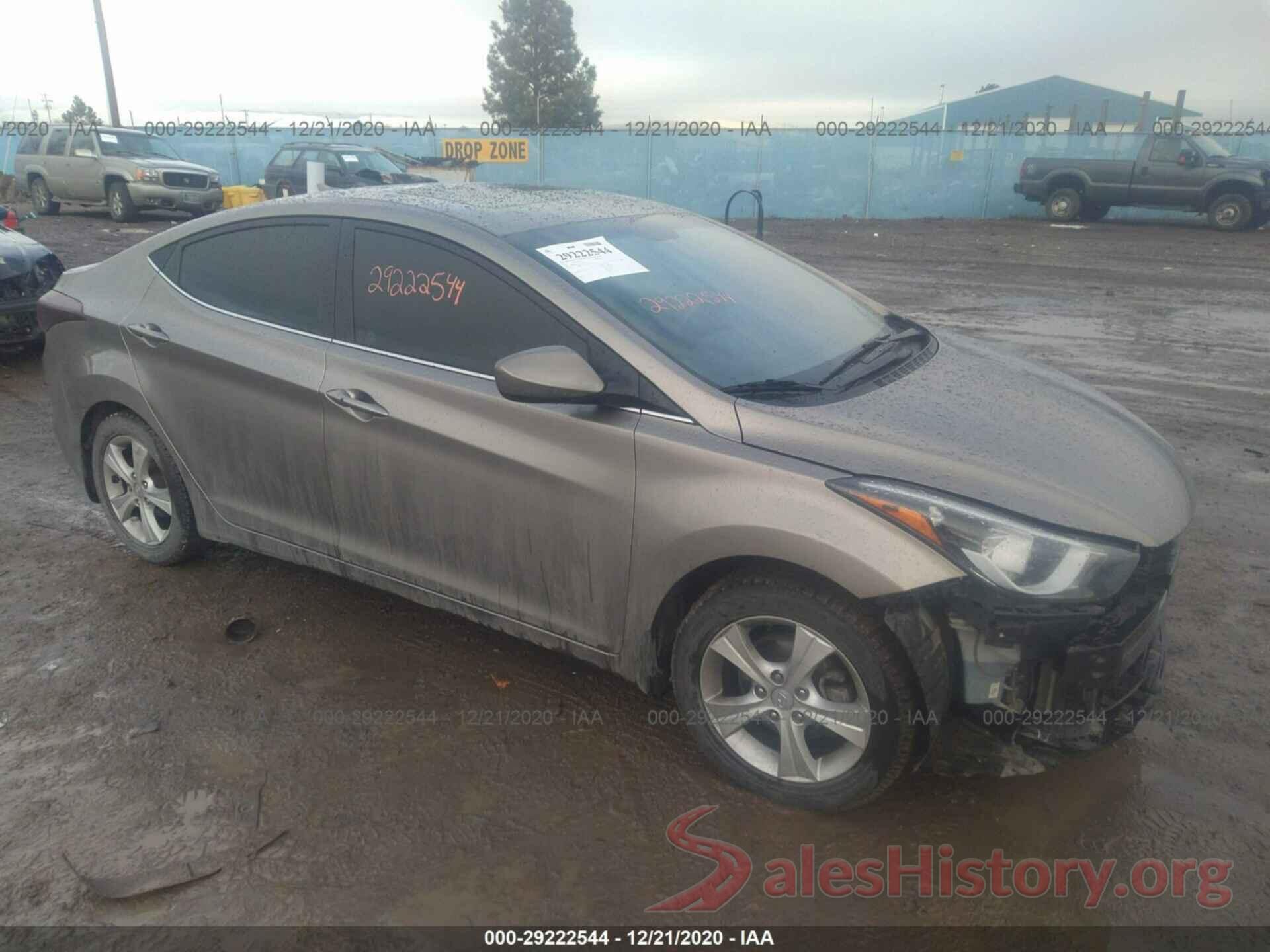 5NPDH4AE3GH720143 2016 HYUNDAI ELANTRA