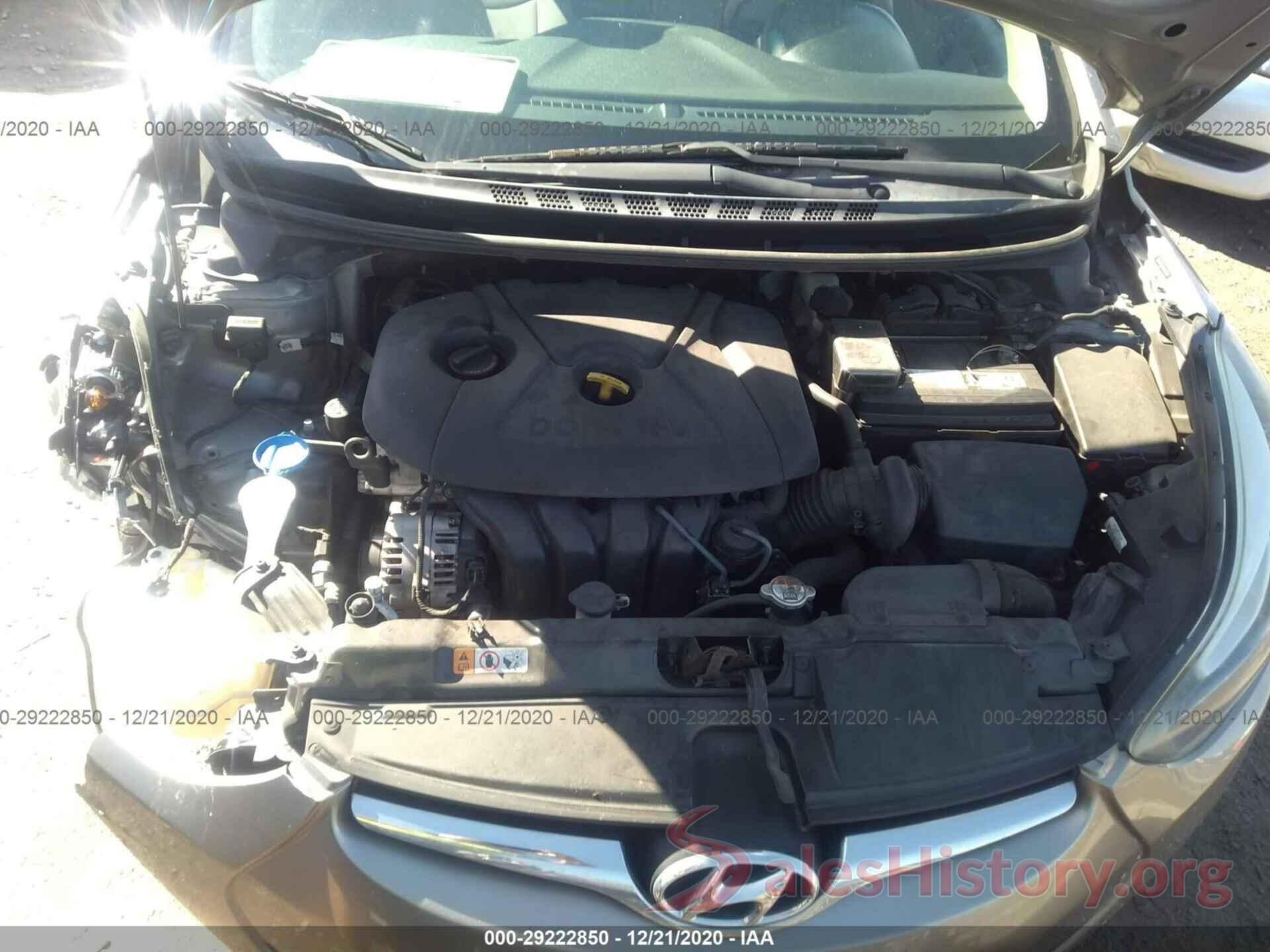 5NPDH4AE4GH691364 2016 HYUNDAI ELANTRA