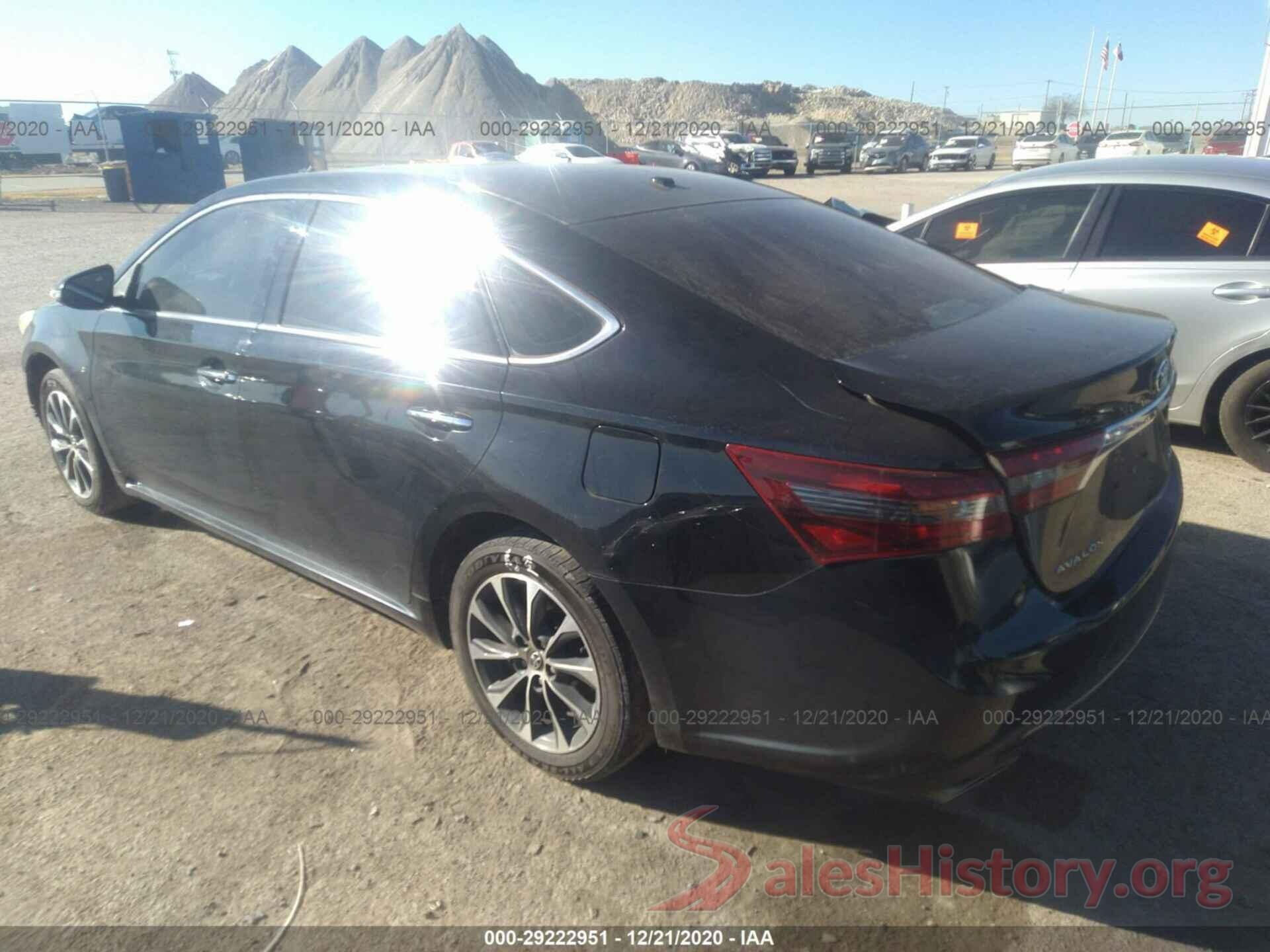 4T1BK1EB0GU212026 2016 TOYOTA AVALON