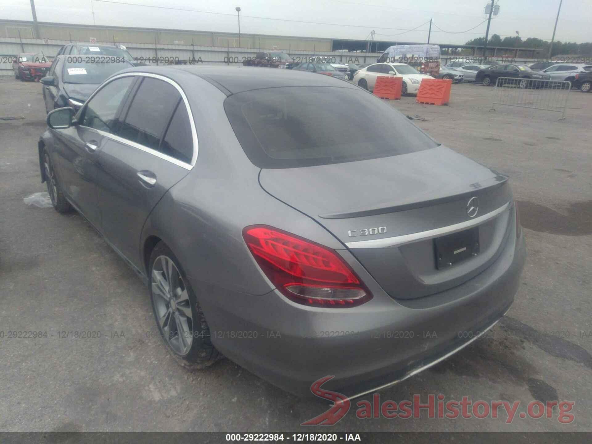 55SWF4JB1GU117709 2016 MERCEDES-BENZ C-CLASS