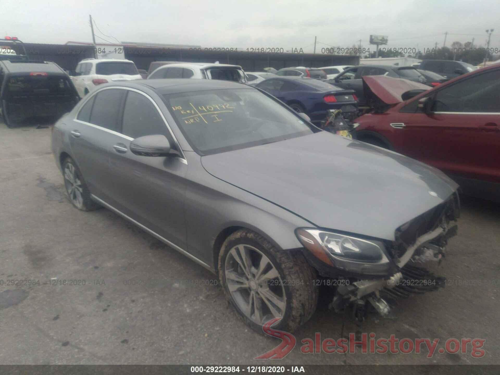 55SWF4JB1GU117709 2016 MERCEDES-BENZ C-CLASS