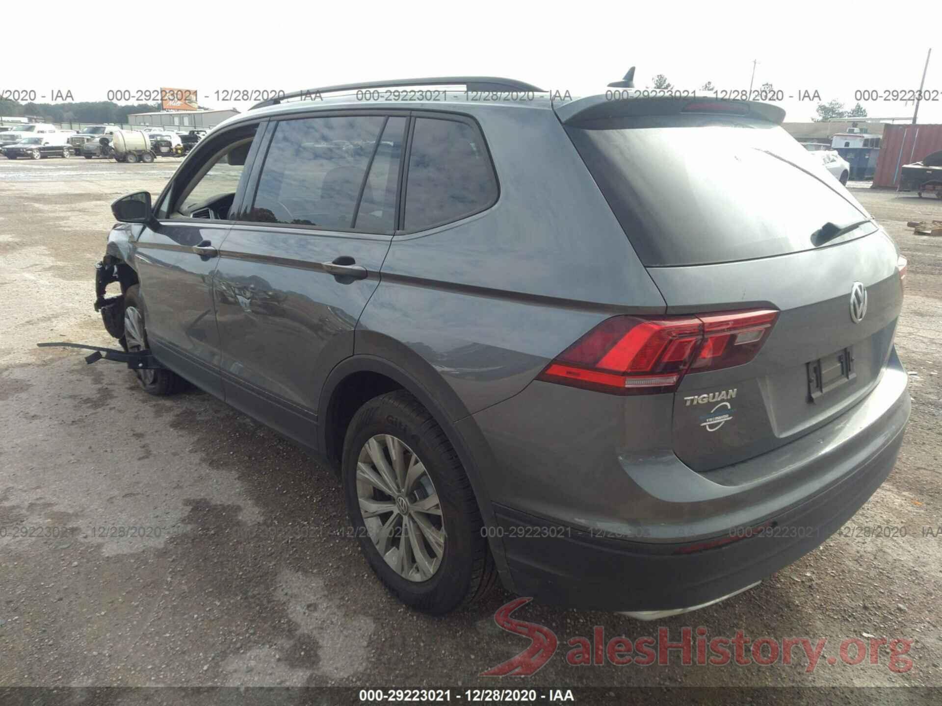 3VV1B7AX2LM031160 2020 VOLKSWAGEN TIGUAN