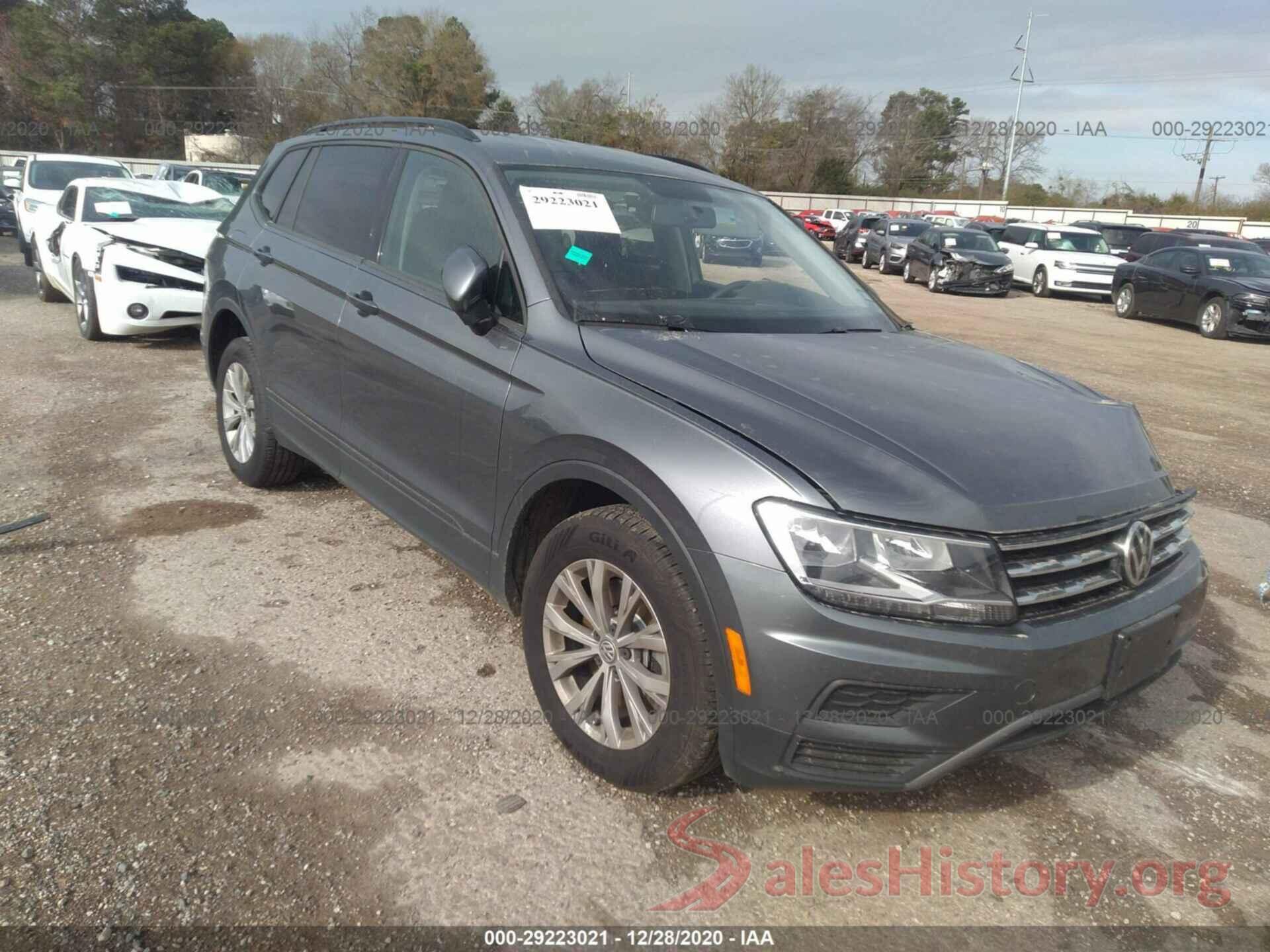 3VV1B7AX2LM031160 2020 VOLKSWAGEN TIGUAN