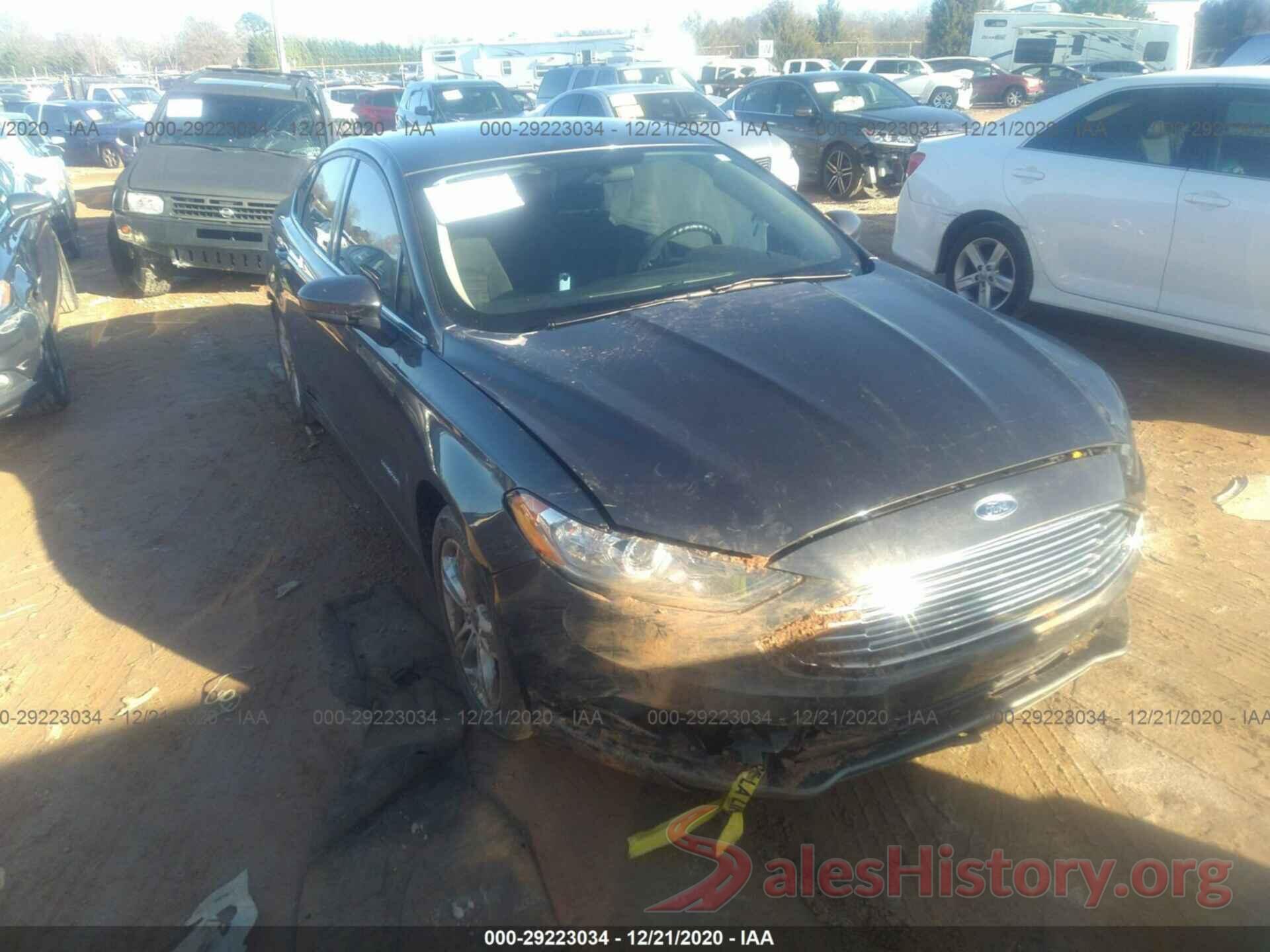 3FA6P0LU6JR241797 2018 FORD FUSION HYBRID