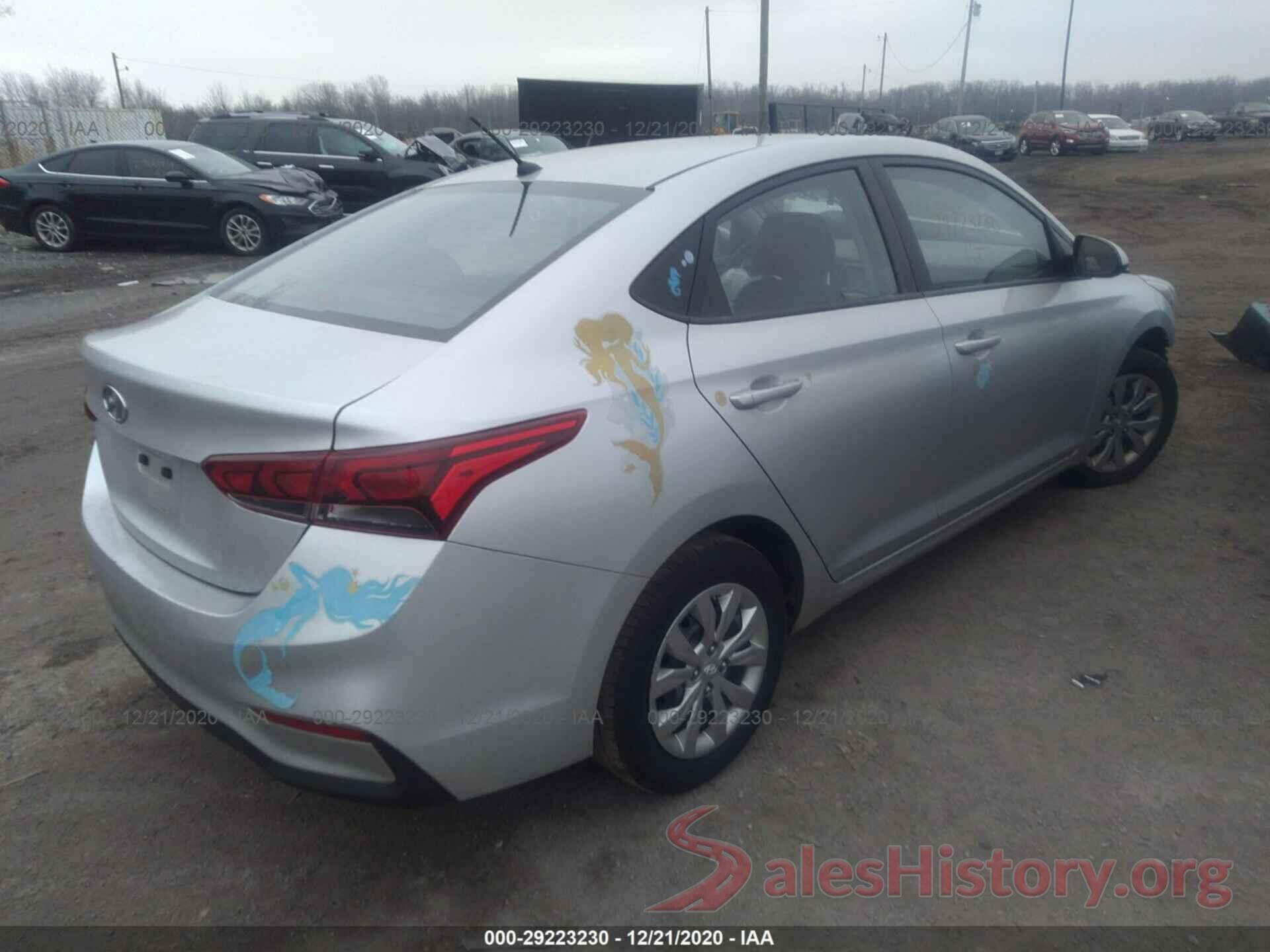 3KPC24A30KE041360 2019 HYUNDAI ACCENT