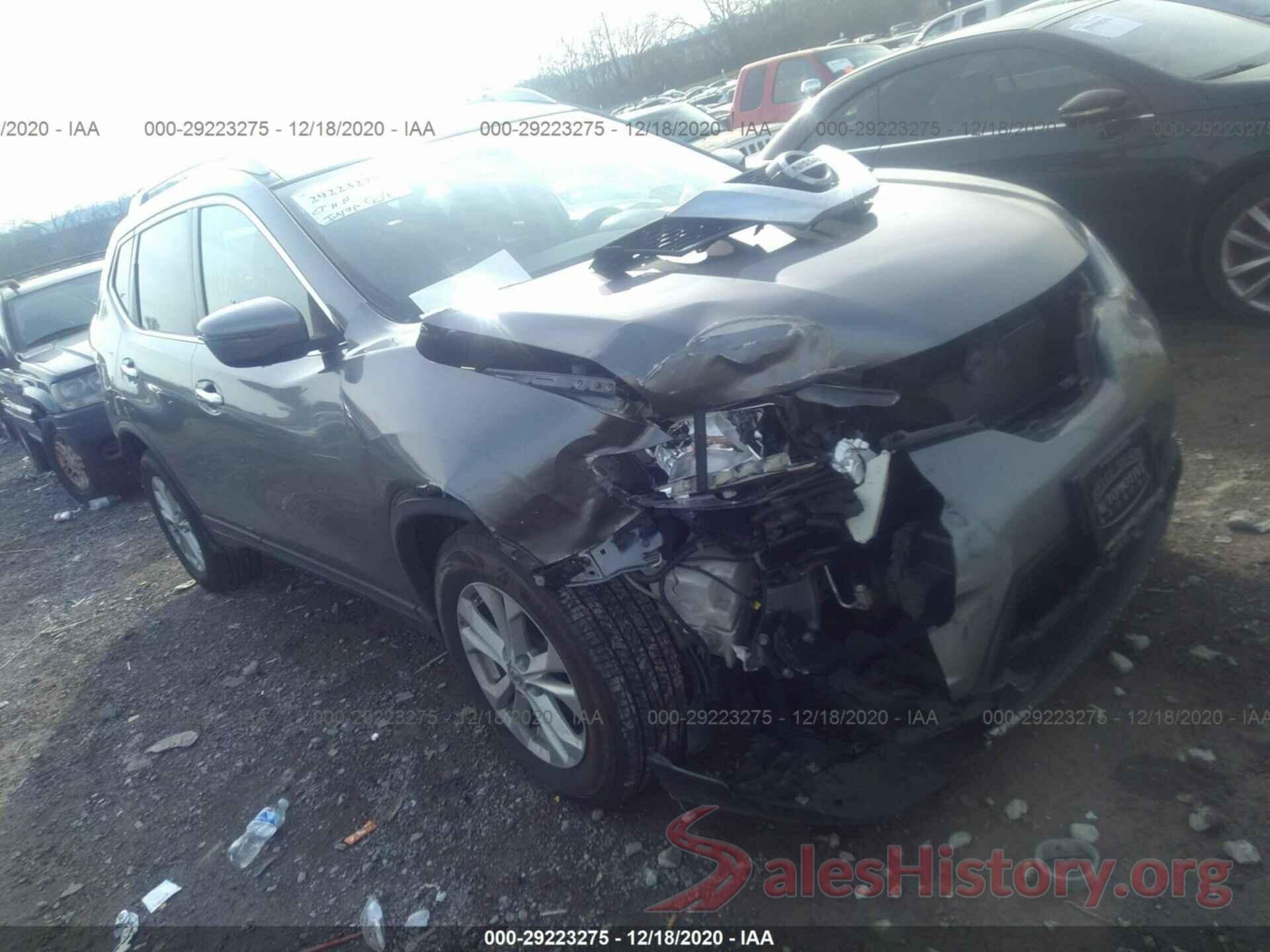 KNMAT2MT7GP597242 2016 NISSAN ROGUE