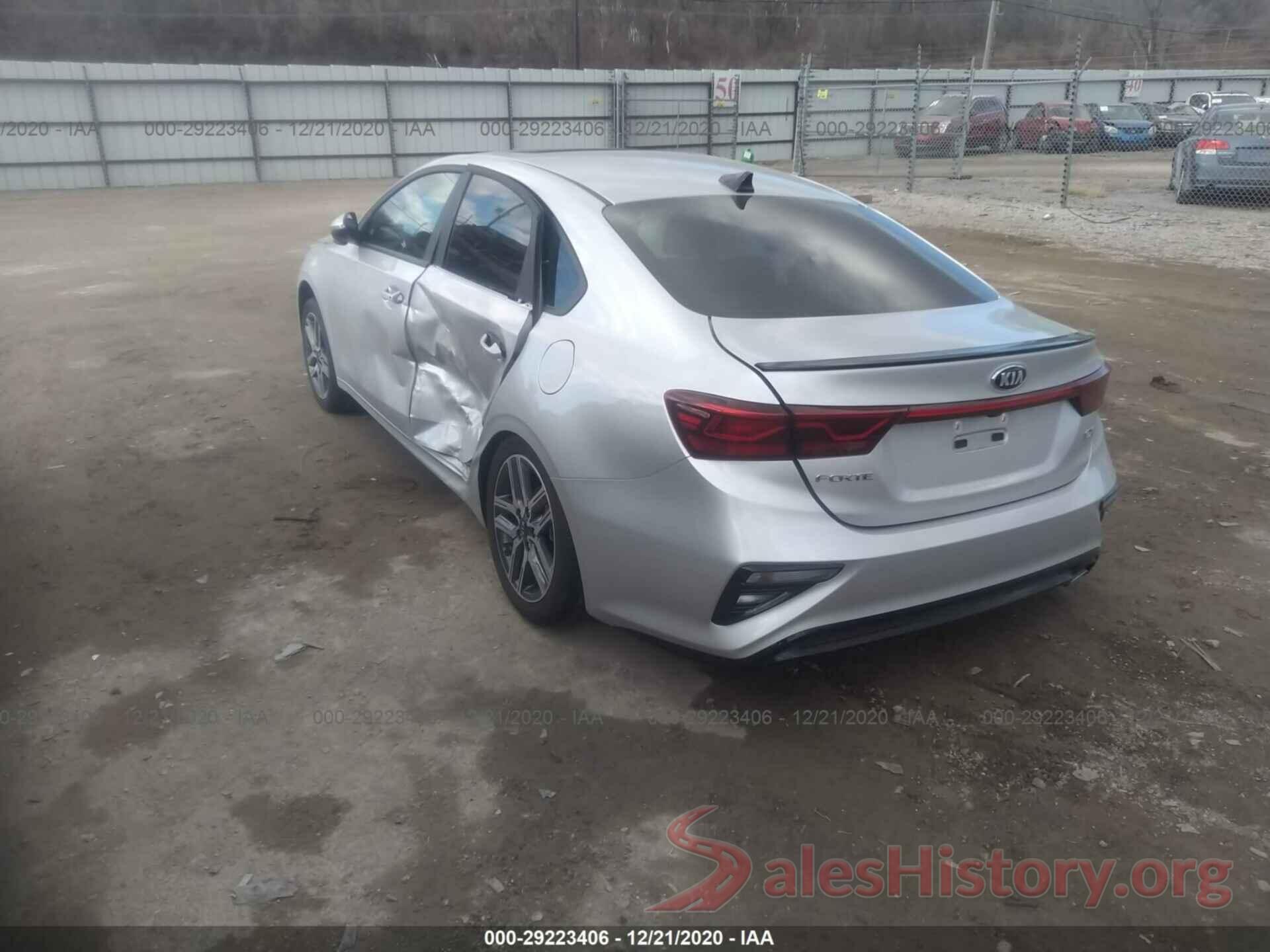 3KPF54AD1LE210493 2020 KIA FORTE