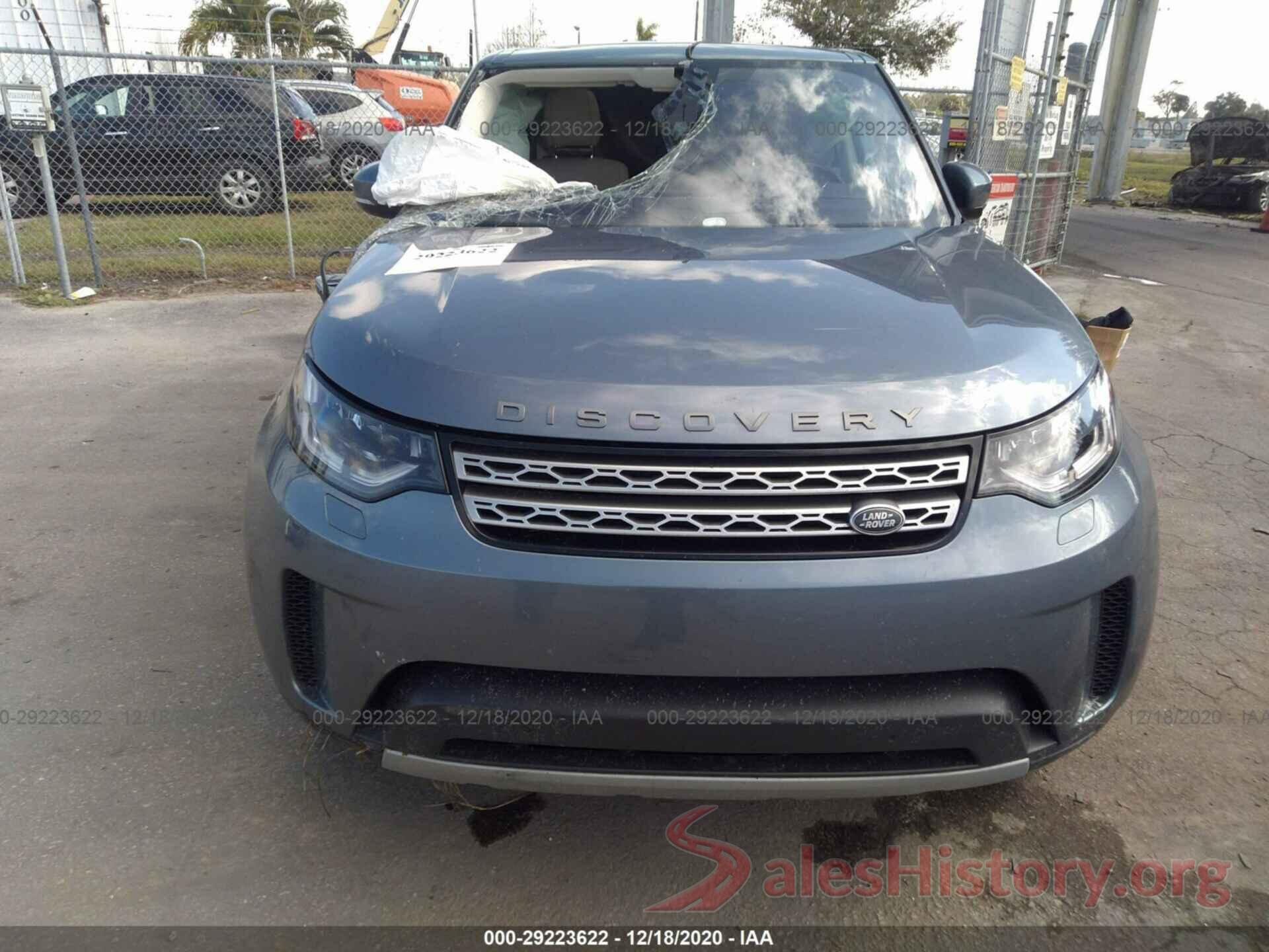 SALRR2RV1JA072496 2018 LAND ROVER DISCOVERY