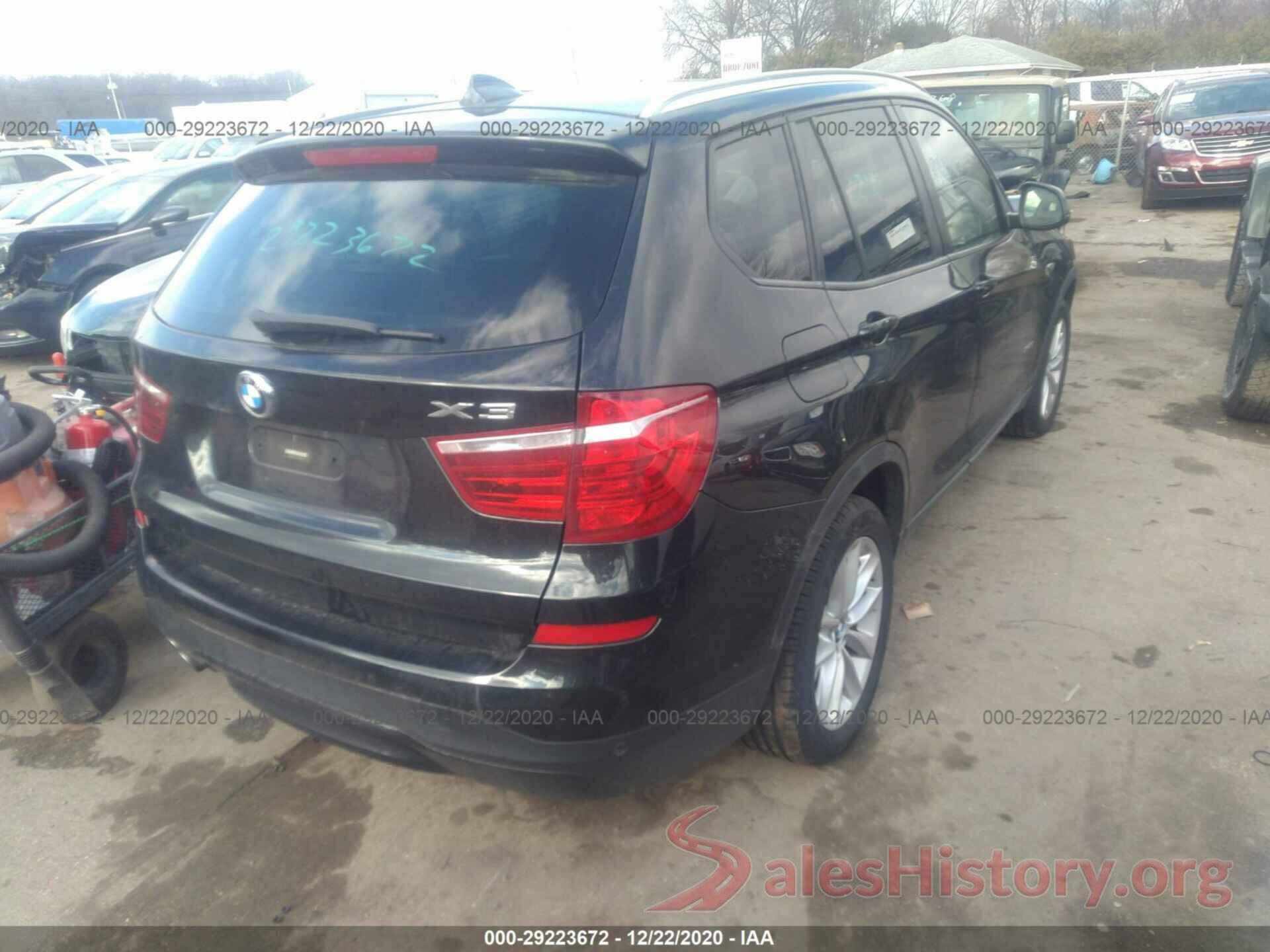 5UXWX9C52G0D78849 2016 BMW X3