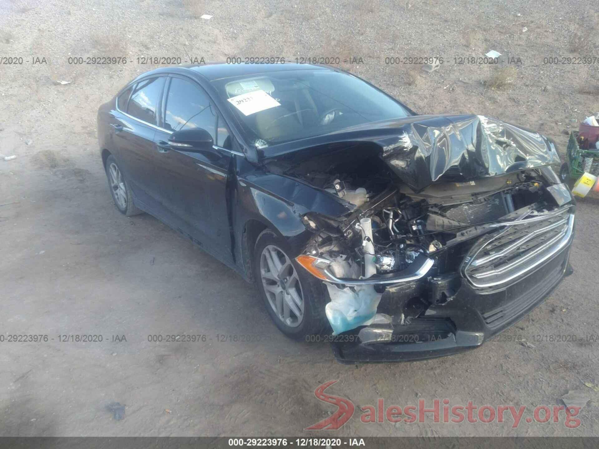 3FA6P0H7XGR396462 2016 FORD FUSION