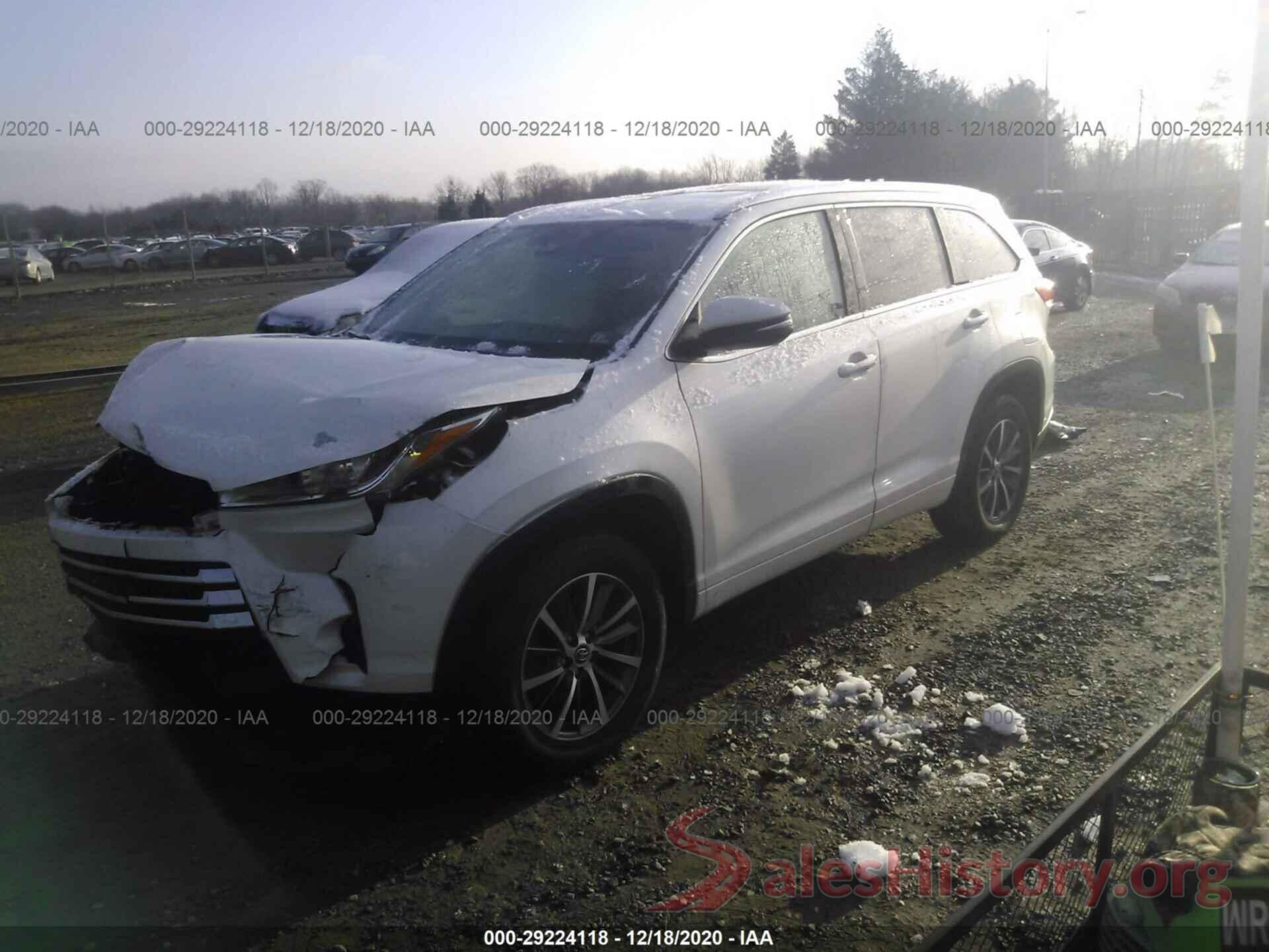 5TDKZRFH9HS196948 2017 TOYOTA HIGHLANDER