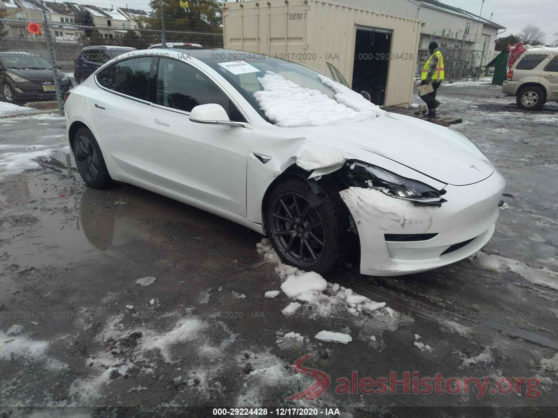 5YJ3E1EA6LF785443 2020 TESLA MODEL 3