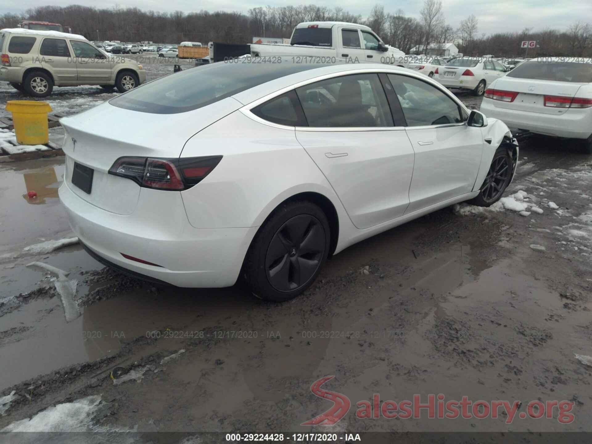 5YJ3E1EA6LF785443 2020 TESLA MODEL 3