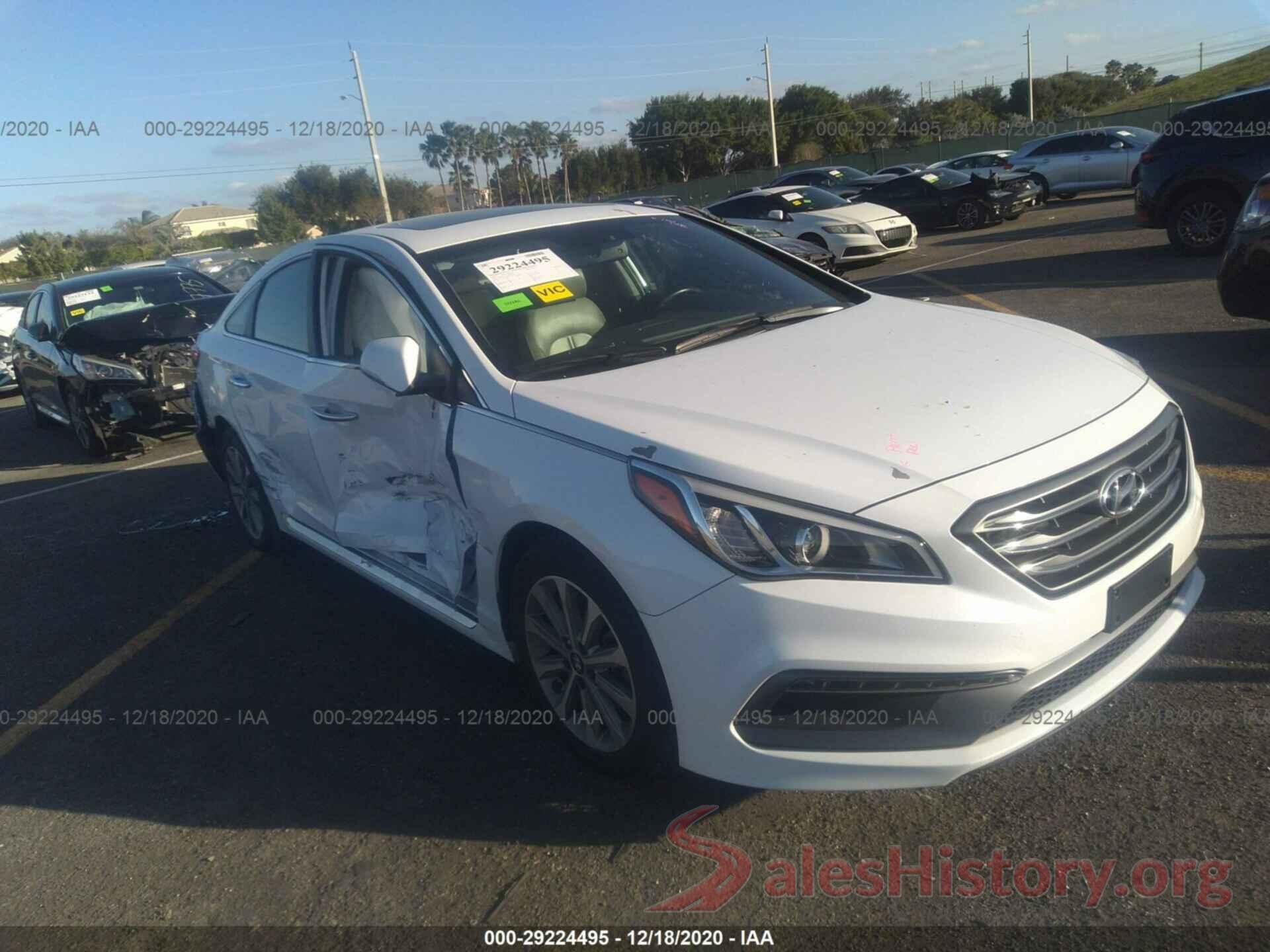 5NPE34AF4HH510034 2017 HYUNDAI SONATA