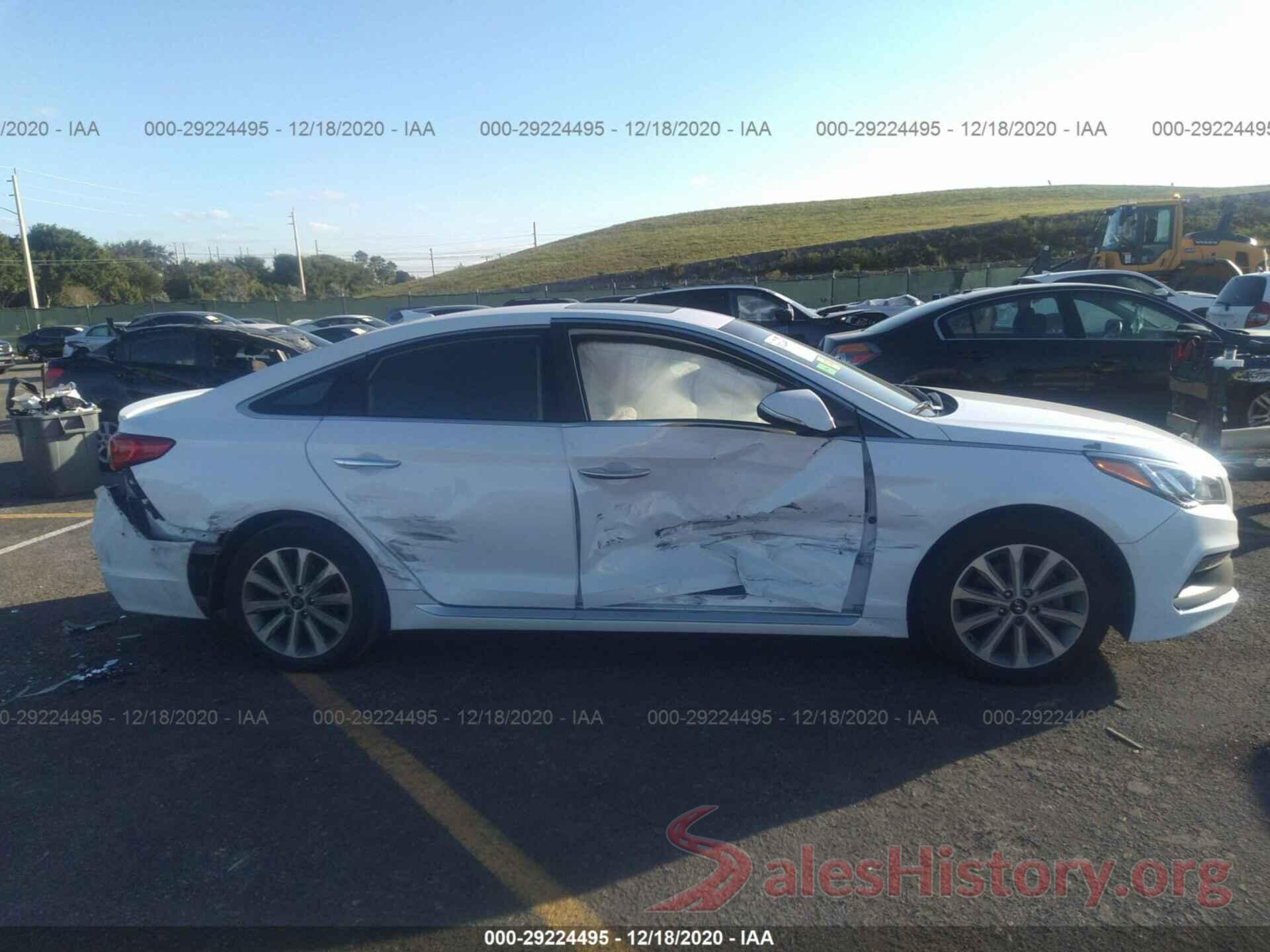 5NPE34AF4HH510034 2017 HYUNDAI SONATA