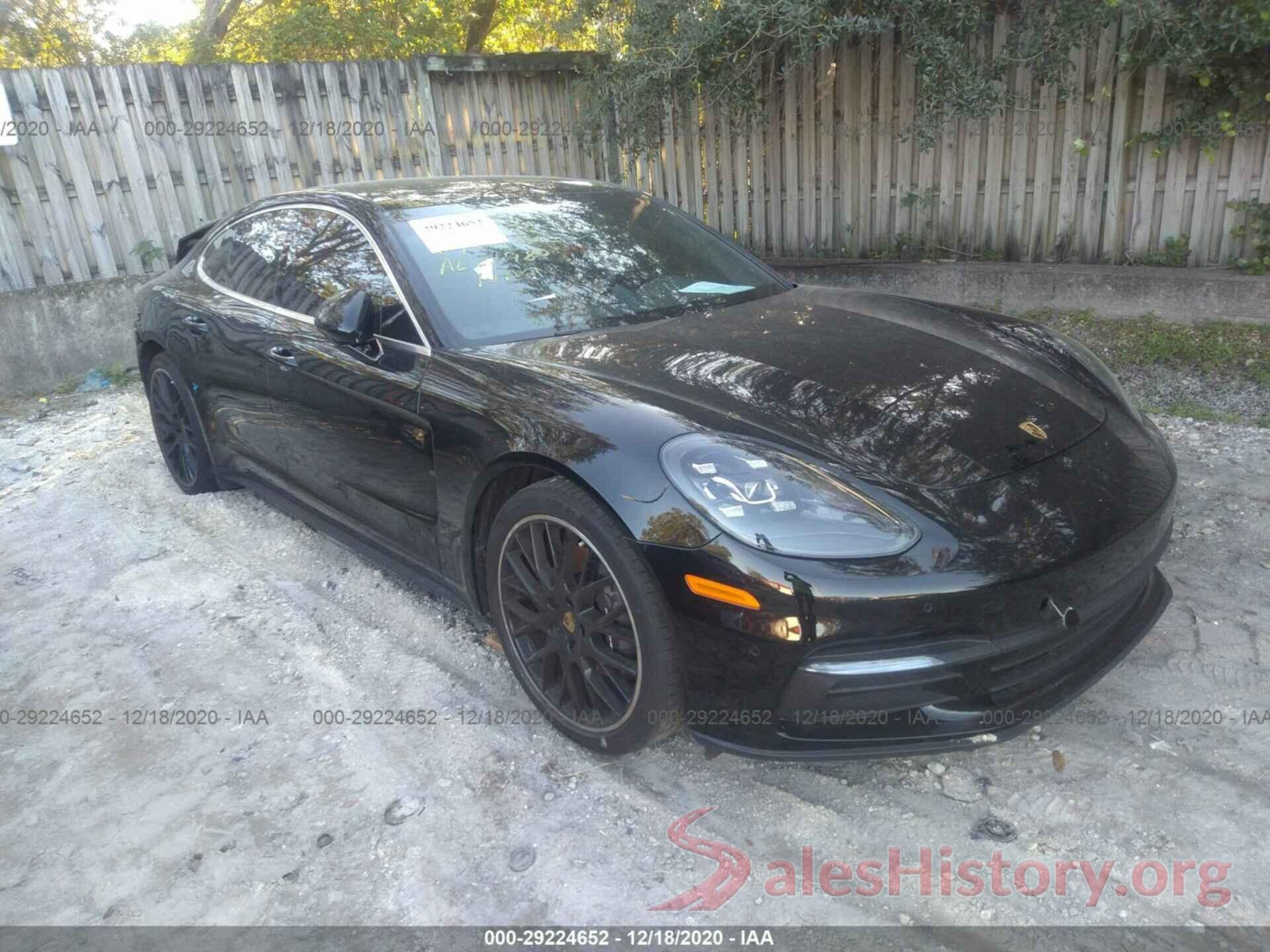 WP0AA2A76JL117865 2018 PORSCHE PANAMERA