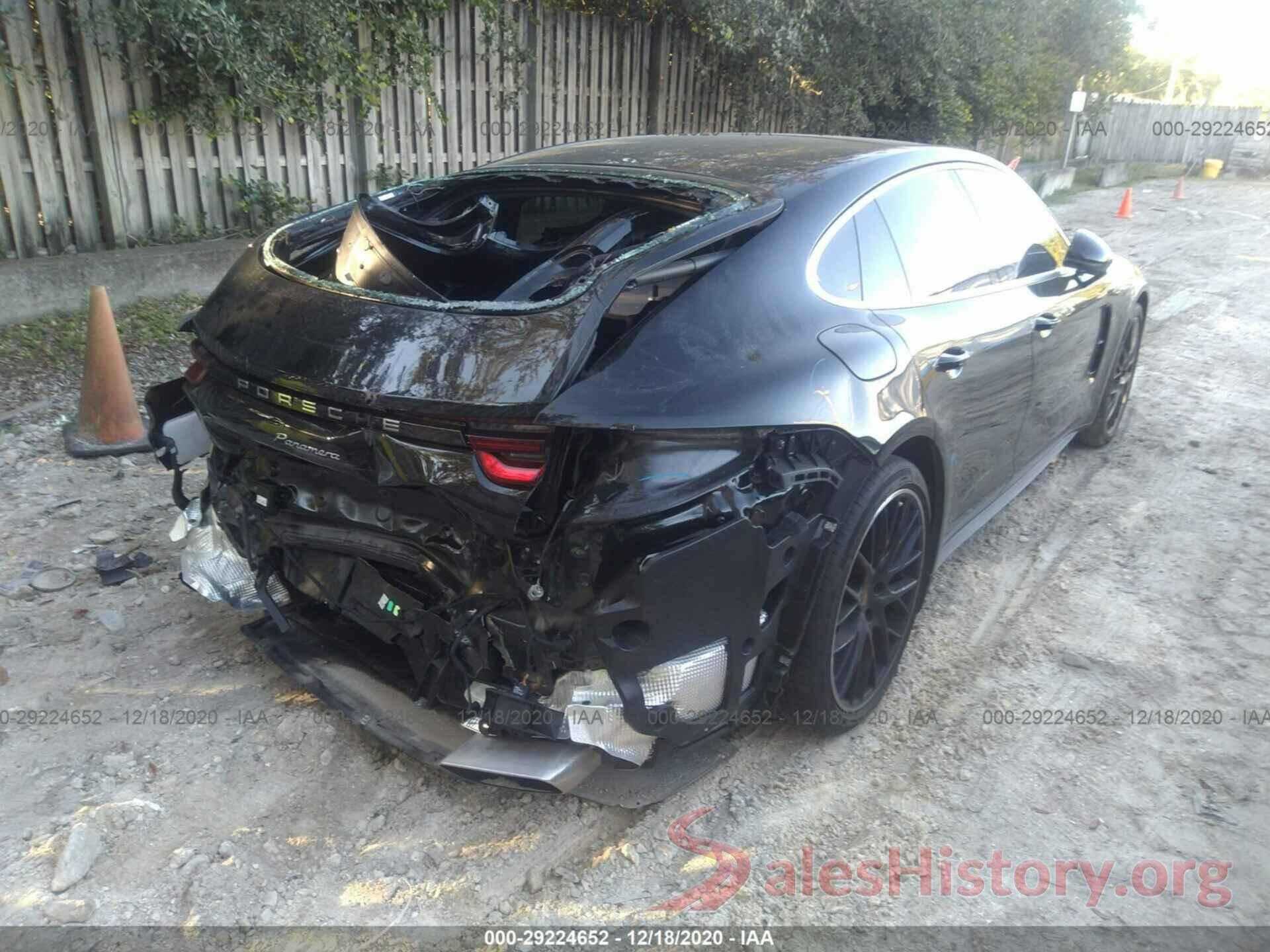 WP0AA2A76JL117865 2018 PORSCHE PANAMERA