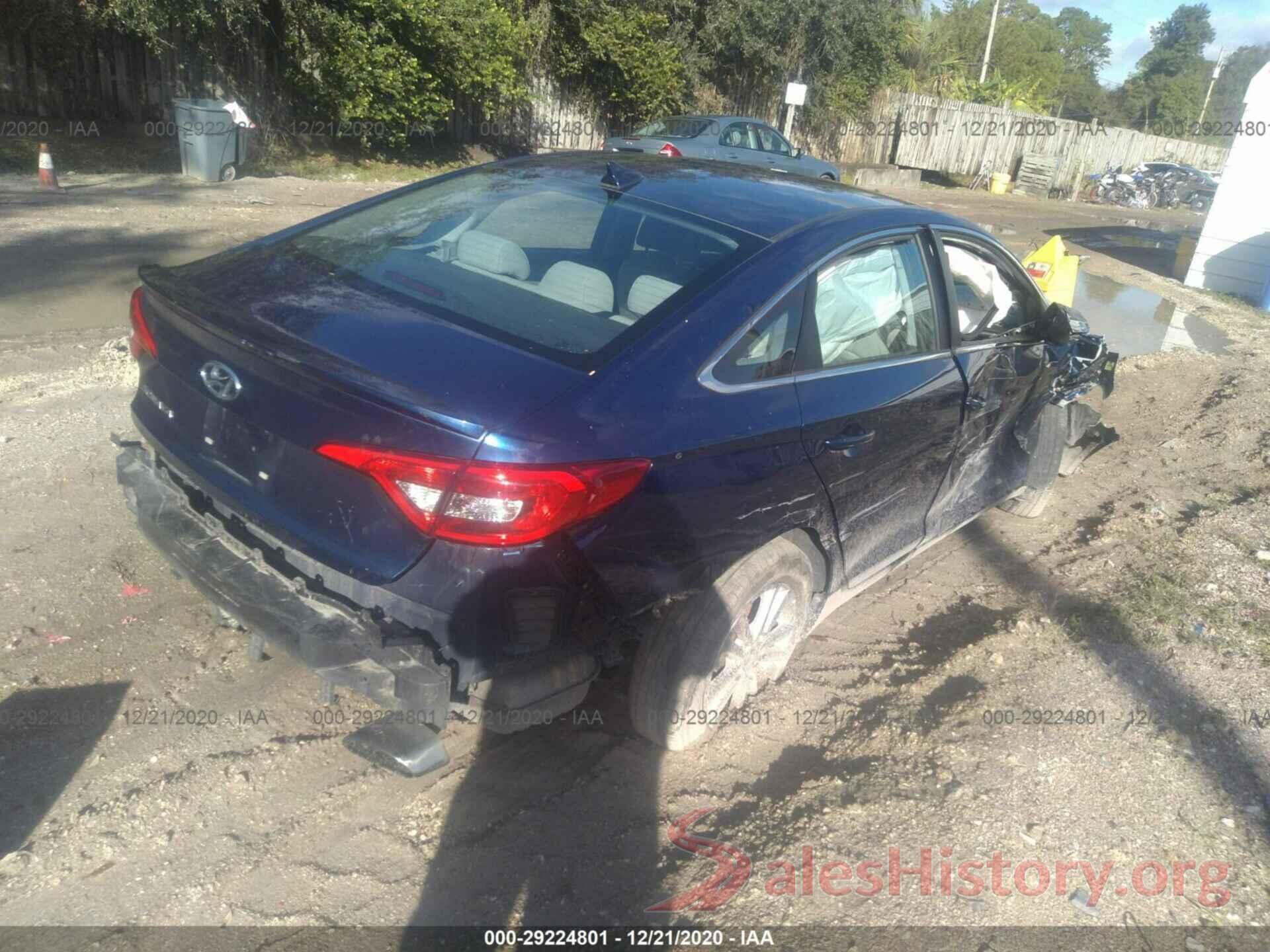 5NPE24AF3GH290208 2016 HYUNDAI SONATA