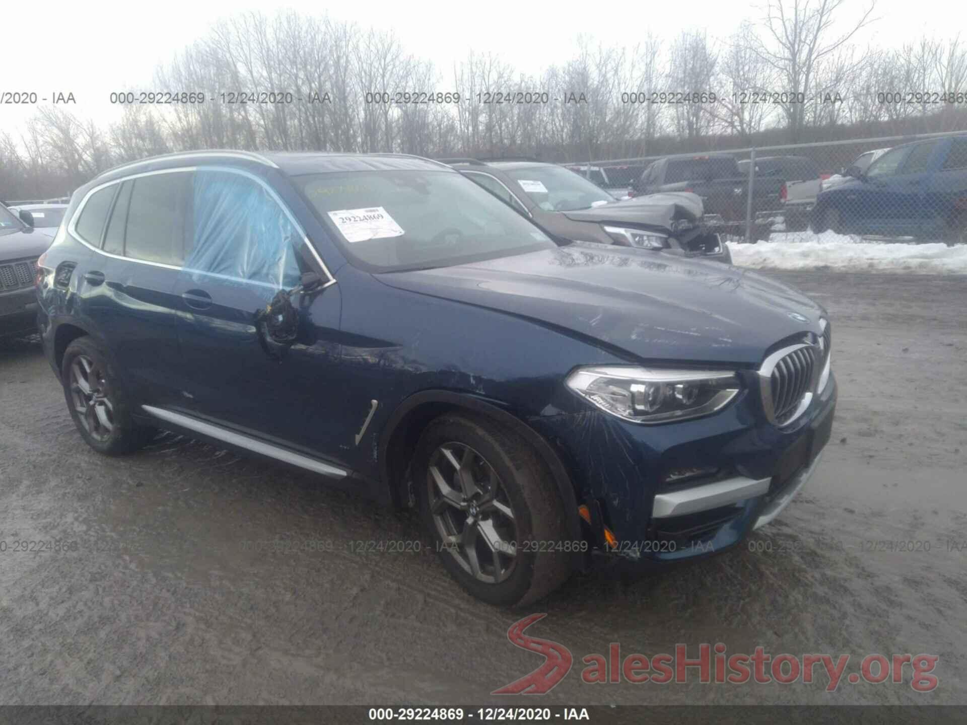 5UXTY5C00M9D79924 2021 BMW X3