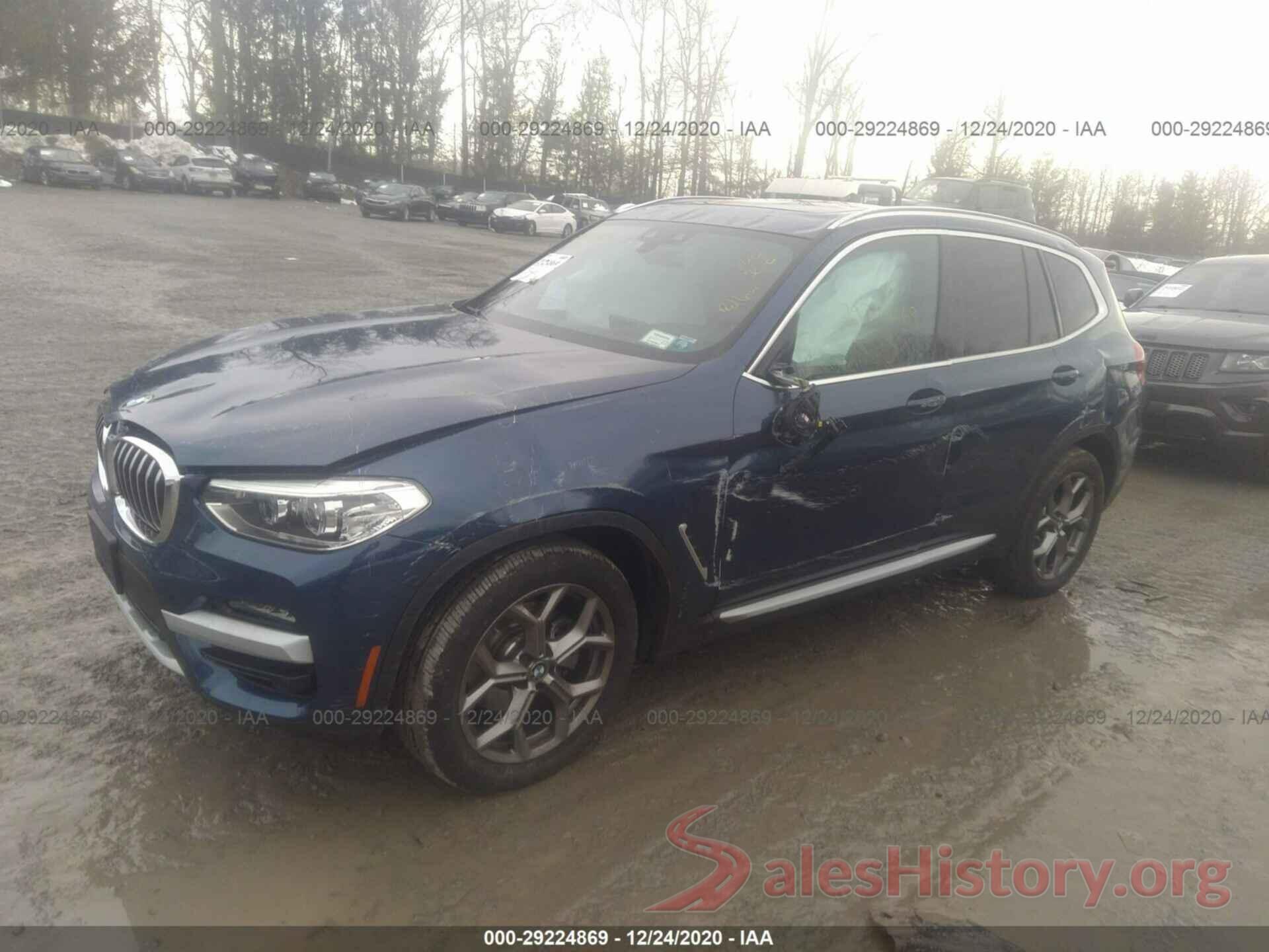 5UXTY5C00M9D79924 2021 BMW X3