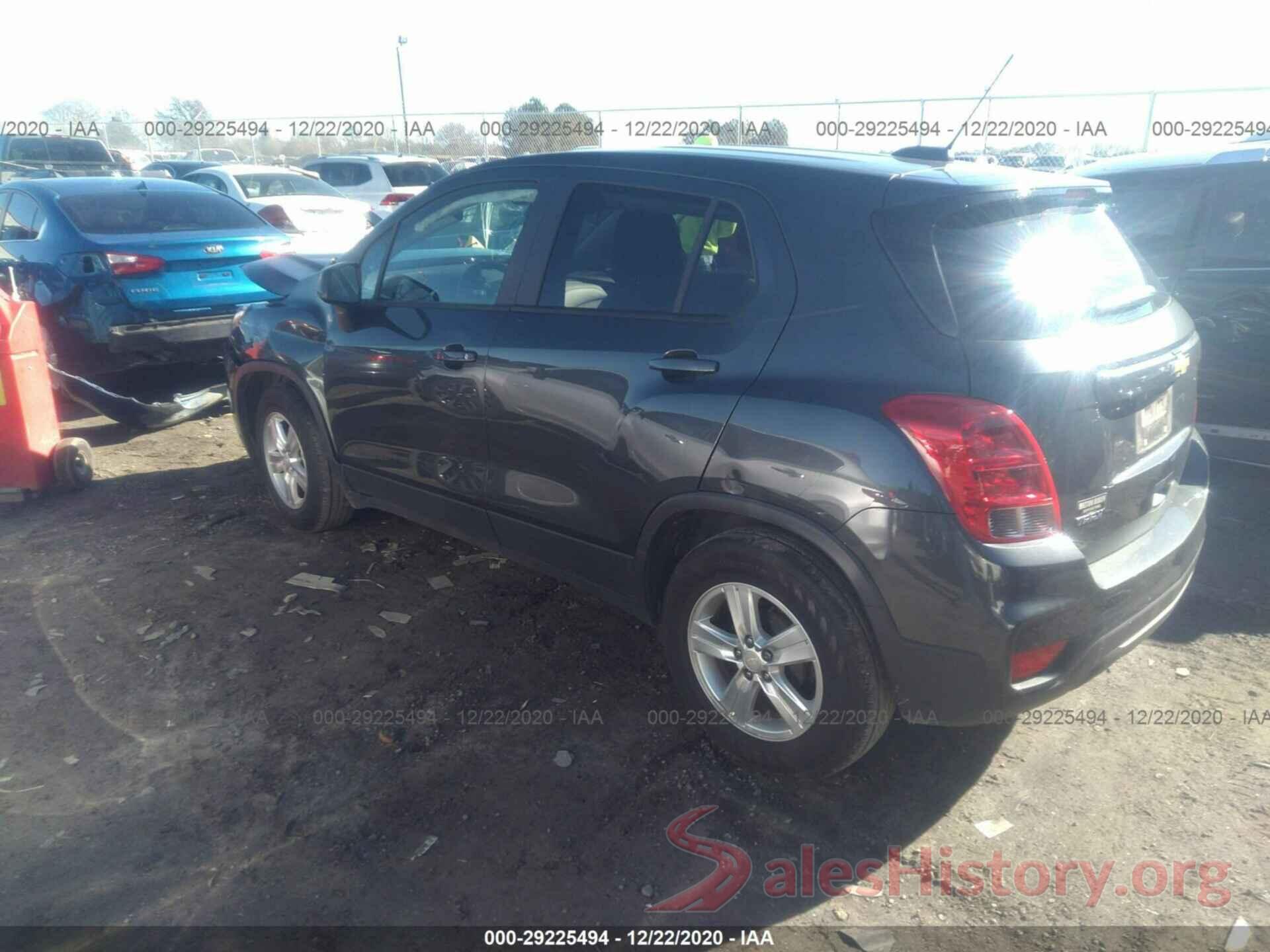 3GNCJKSB4LL169764 2020 CHEVROLET TRAX