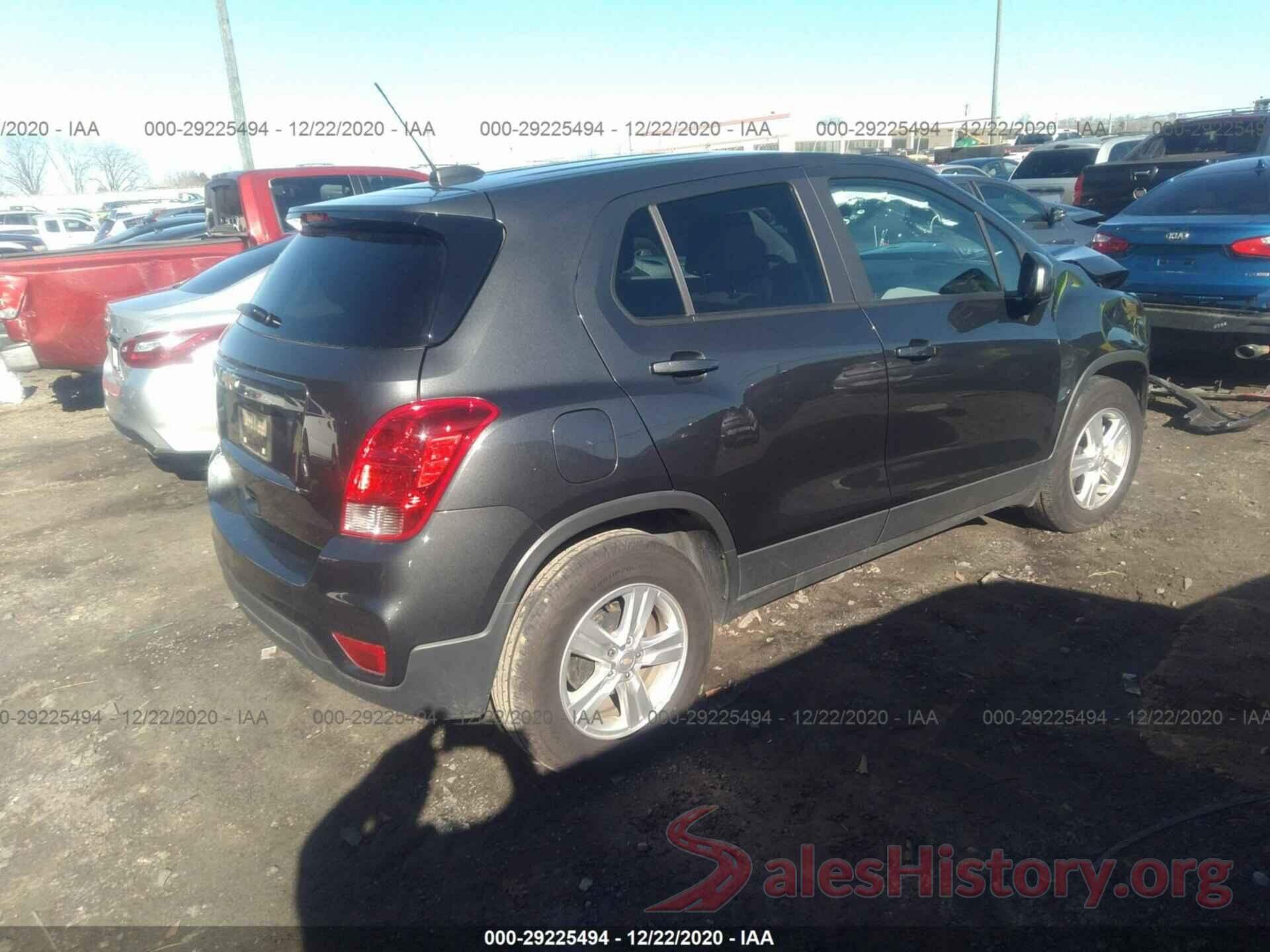 3GNCJKSB4LL169764 2020 CHEVROLET TRAX