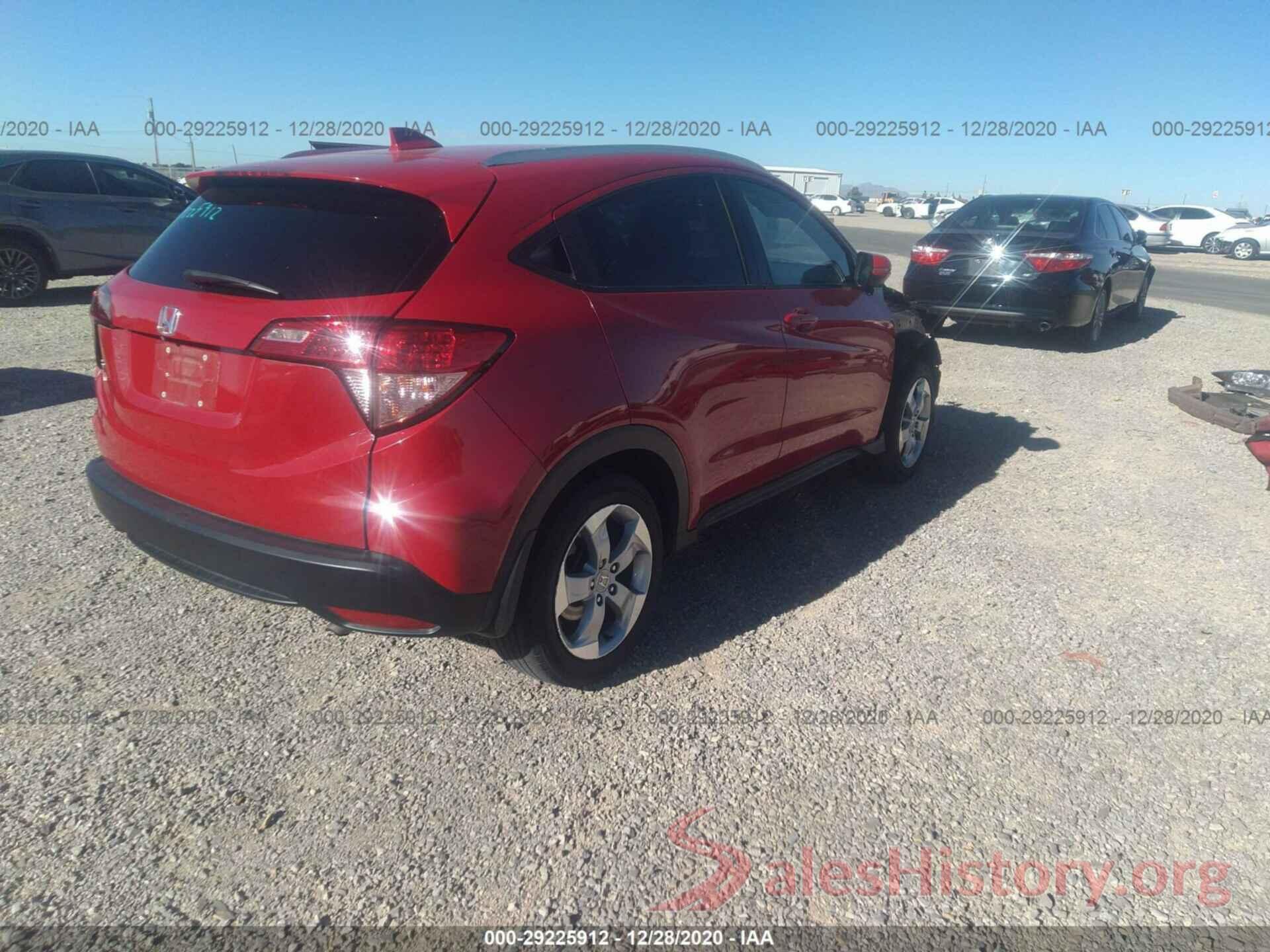 3CZRU5H77GM708998 2016 HONDA HR-V